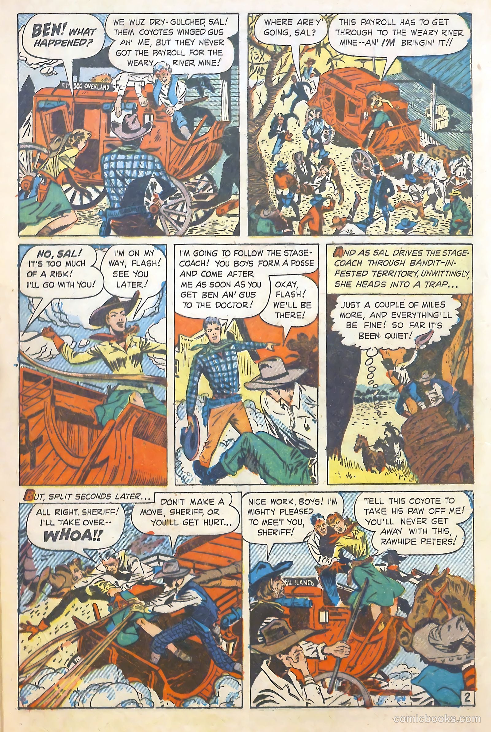 Western Adventures #4 (1949) — page 20 of 36