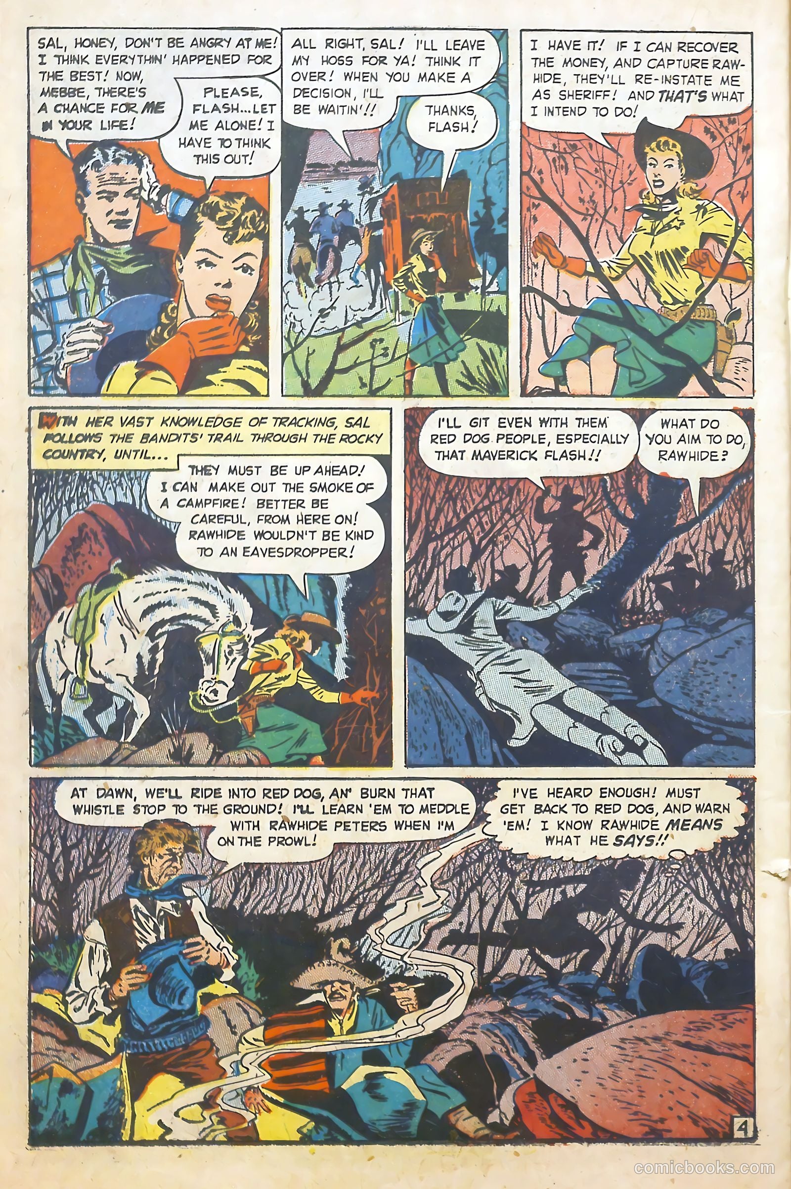 Western Adventures #4 (1949) — page 22 of 36