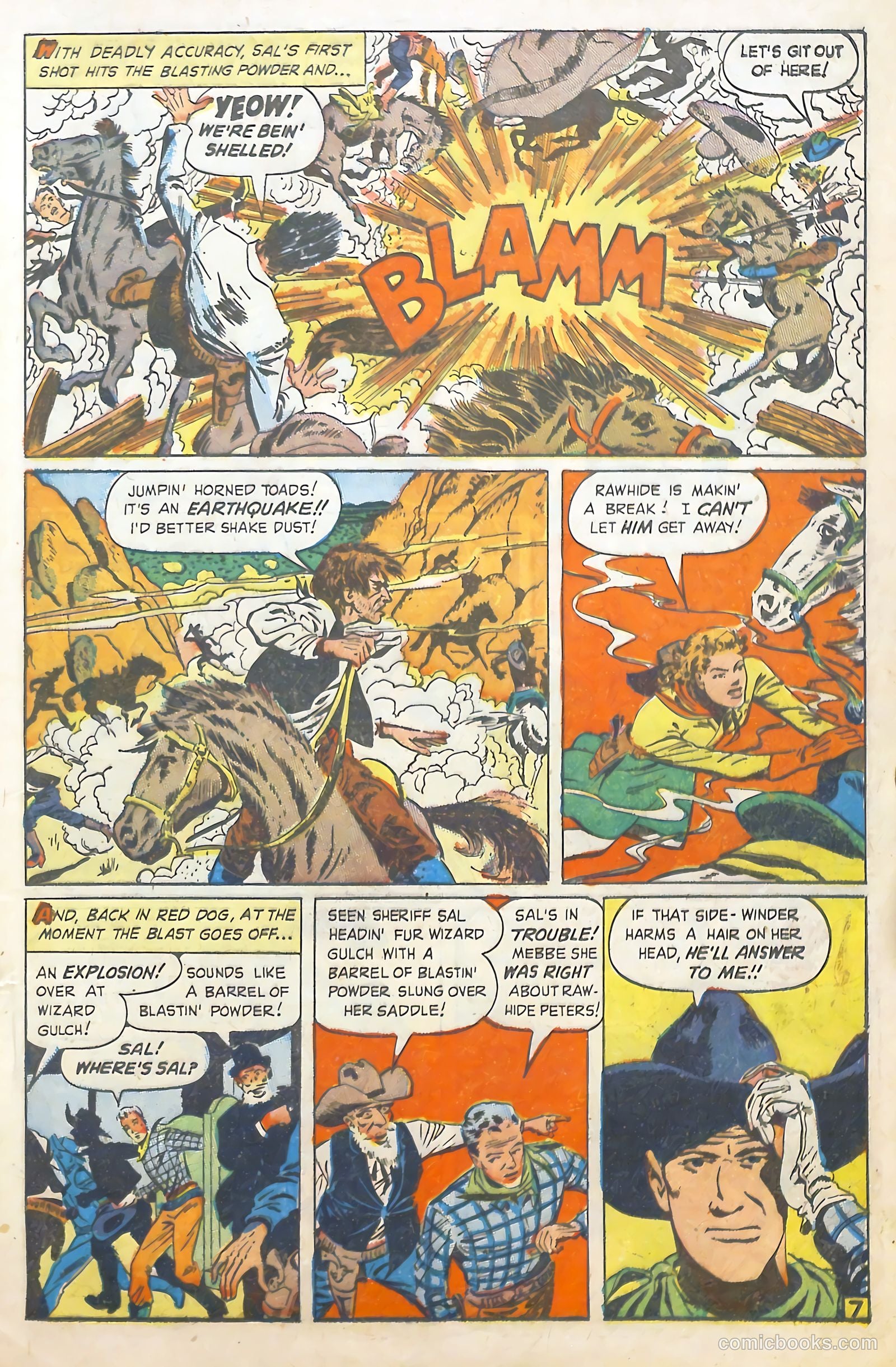 Western Adventures #4 (1949) — page 25 of 36