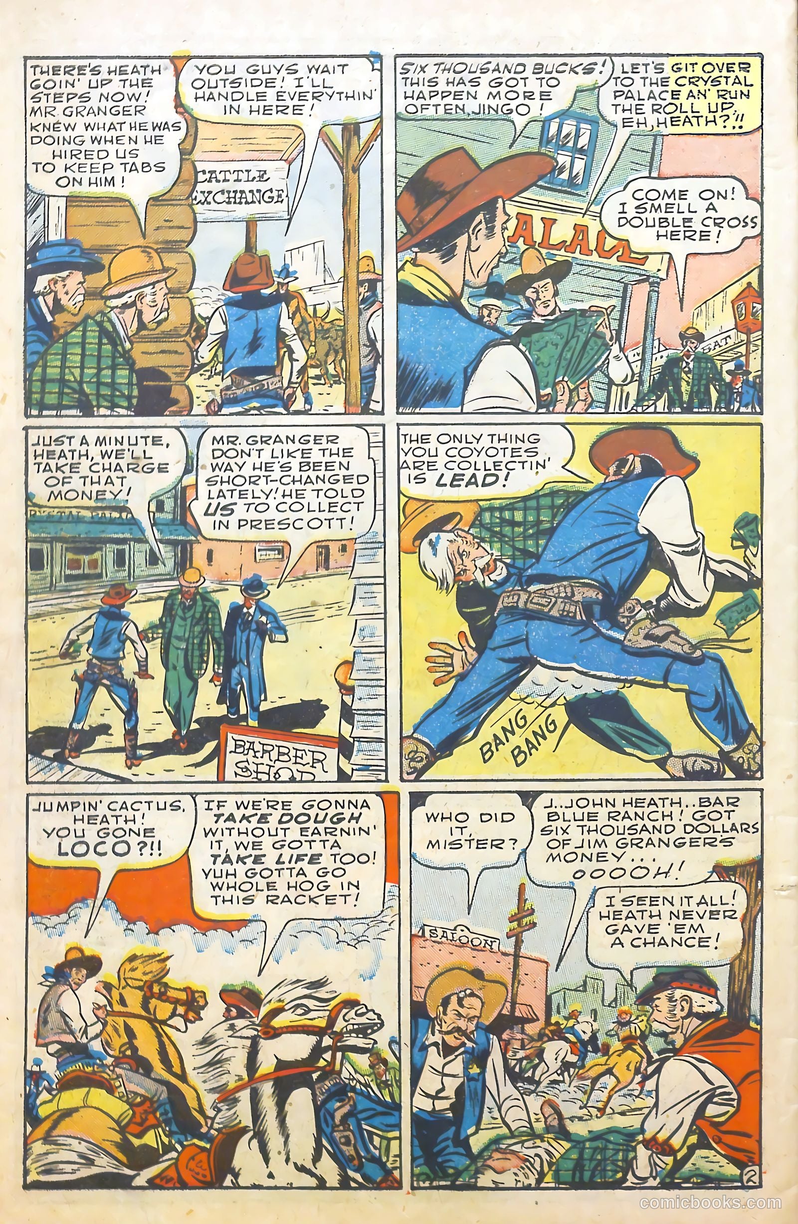 Western Adventures #4 (1949) — page 30 of 36