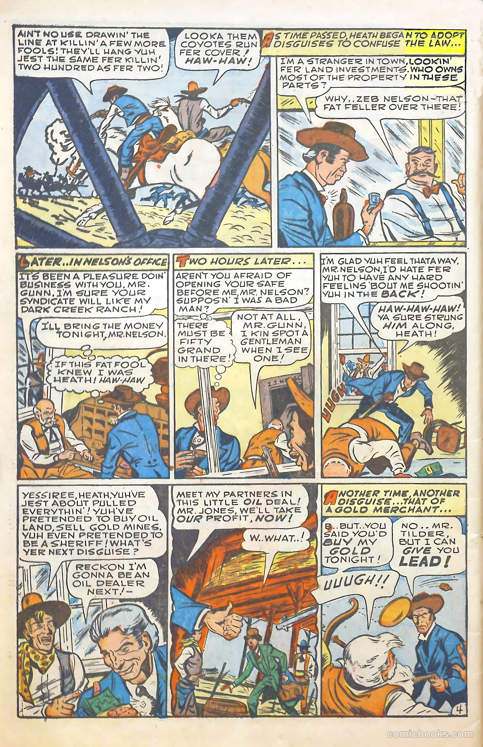 Western Adventures #4 (1949) — page 32 of 36