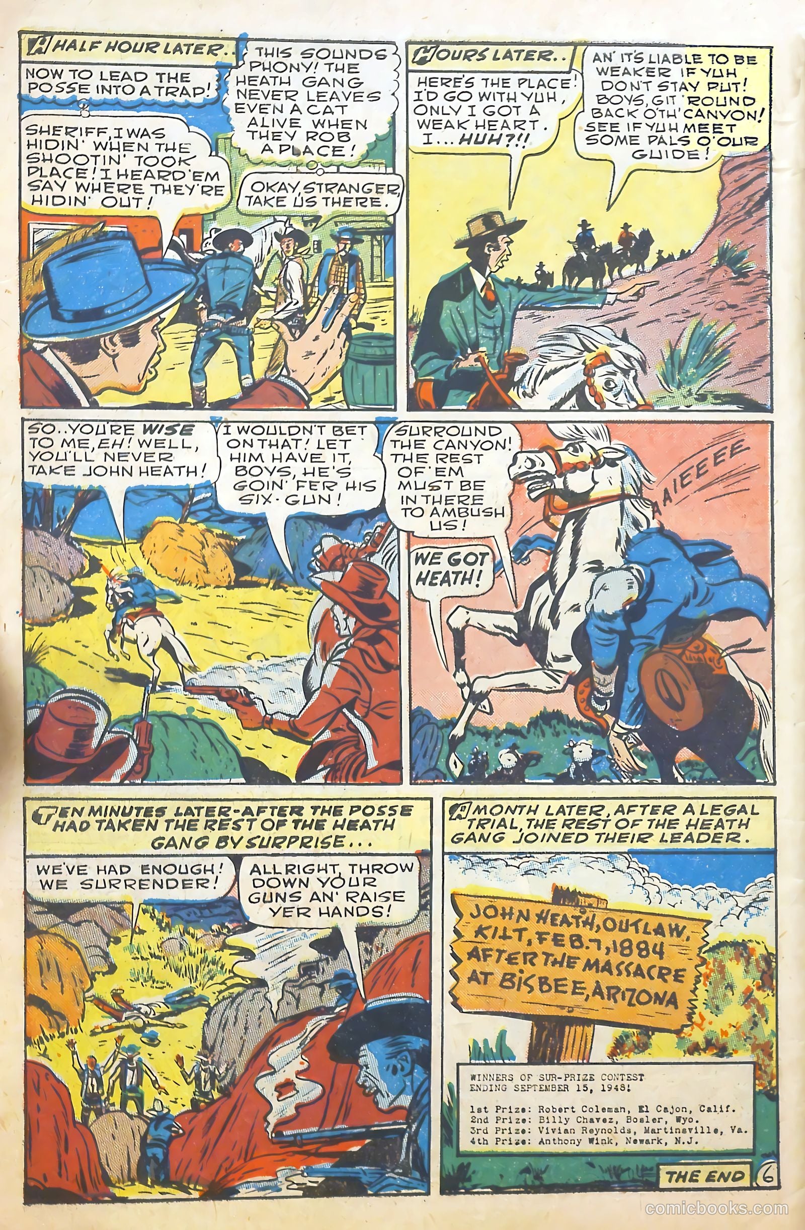 Western Adventures #4 (1949) — page 34 of 36