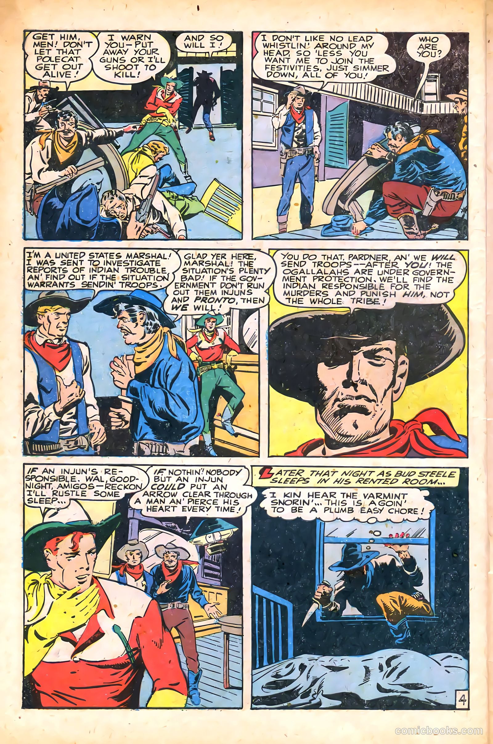 Western Adventures #5 (1949) — page 6 of 36