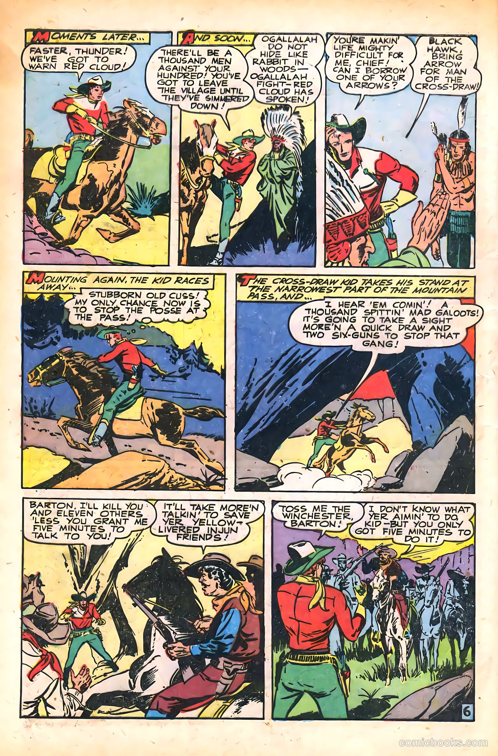 Western Adventures #5 (1949) — page 8 of 36