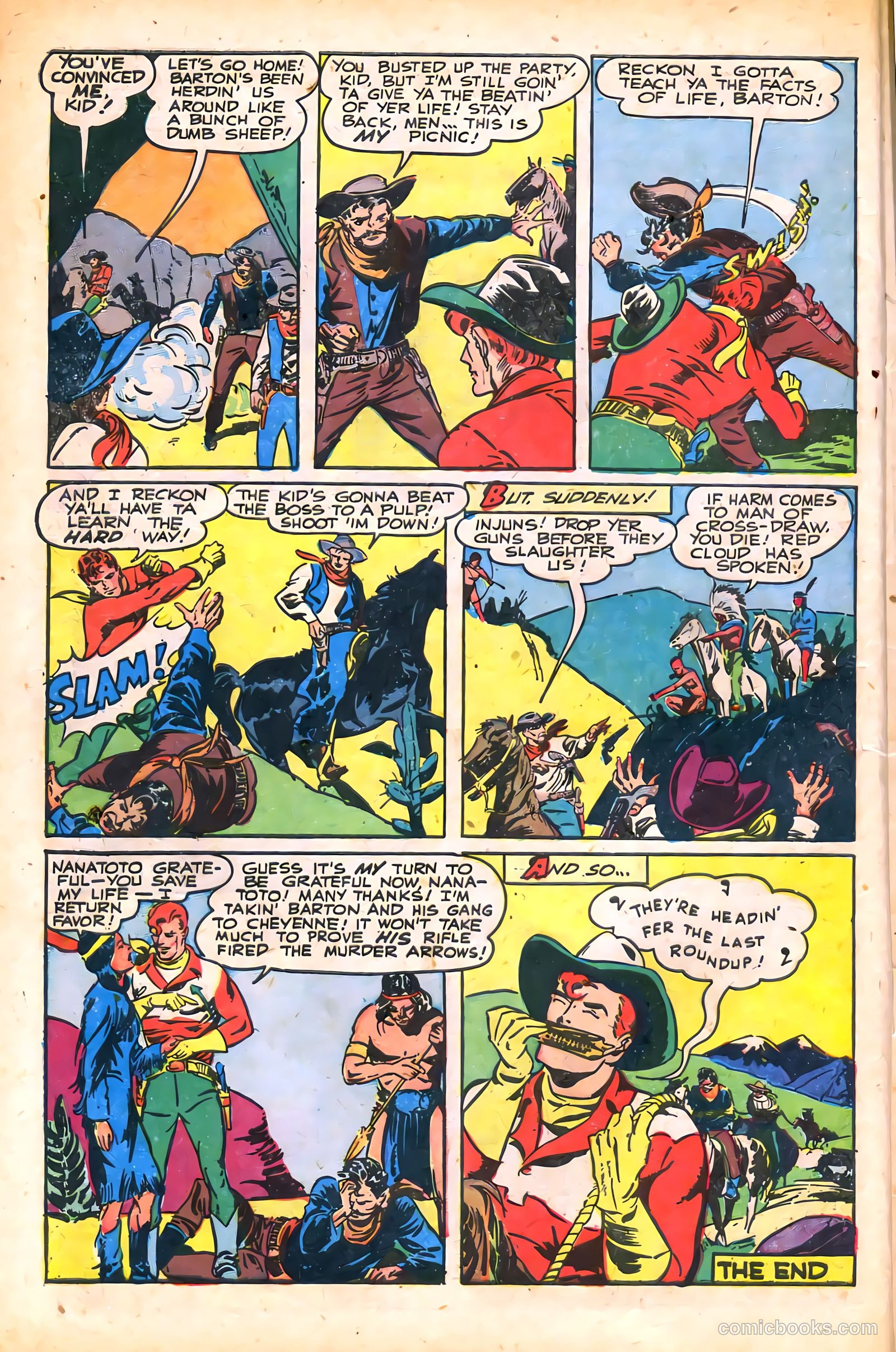 Western Adventures #5 (1949) — page 10 of 36