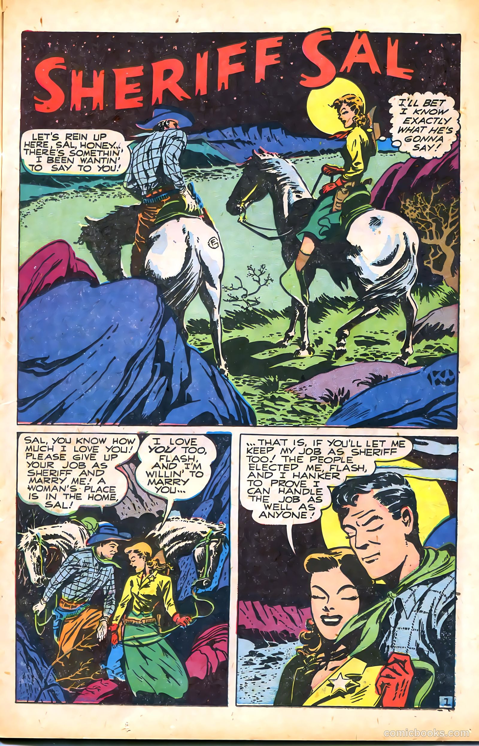 Western Adventures #5 (1949) — page 11 of 36