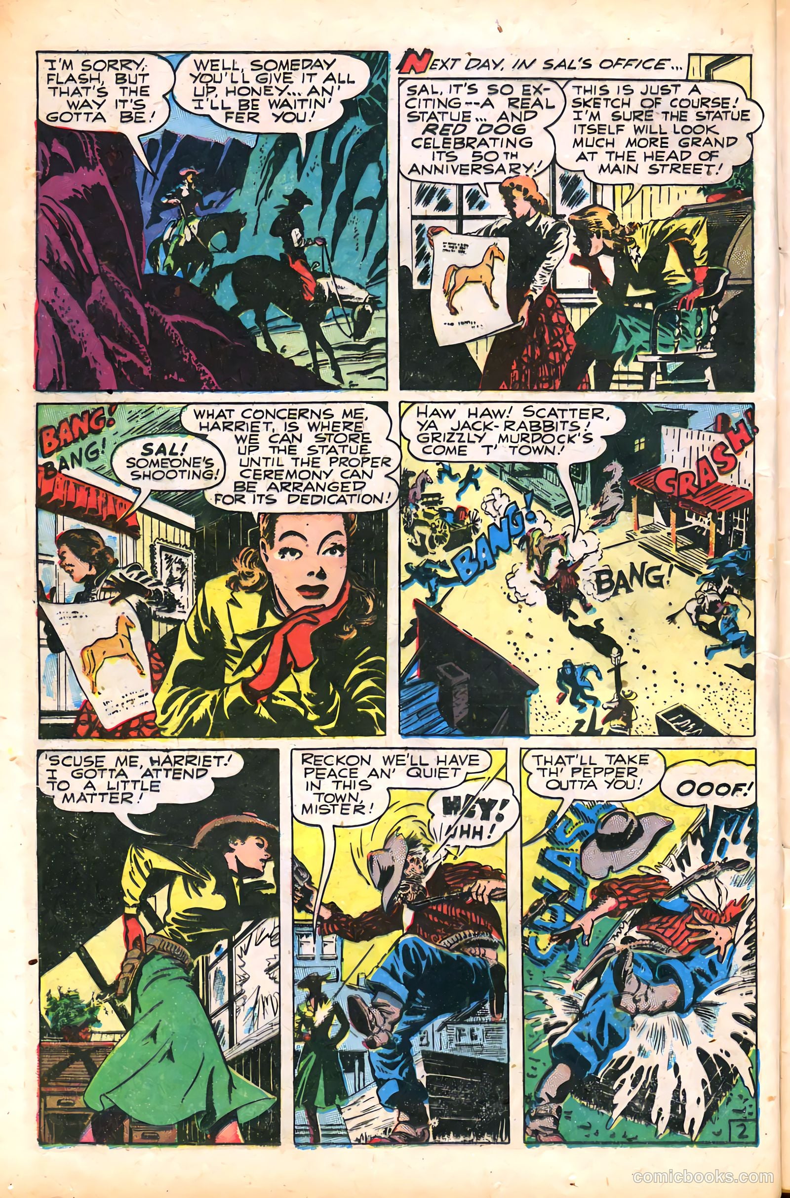 Western Adventures #5 (1949) — page 12 of 36