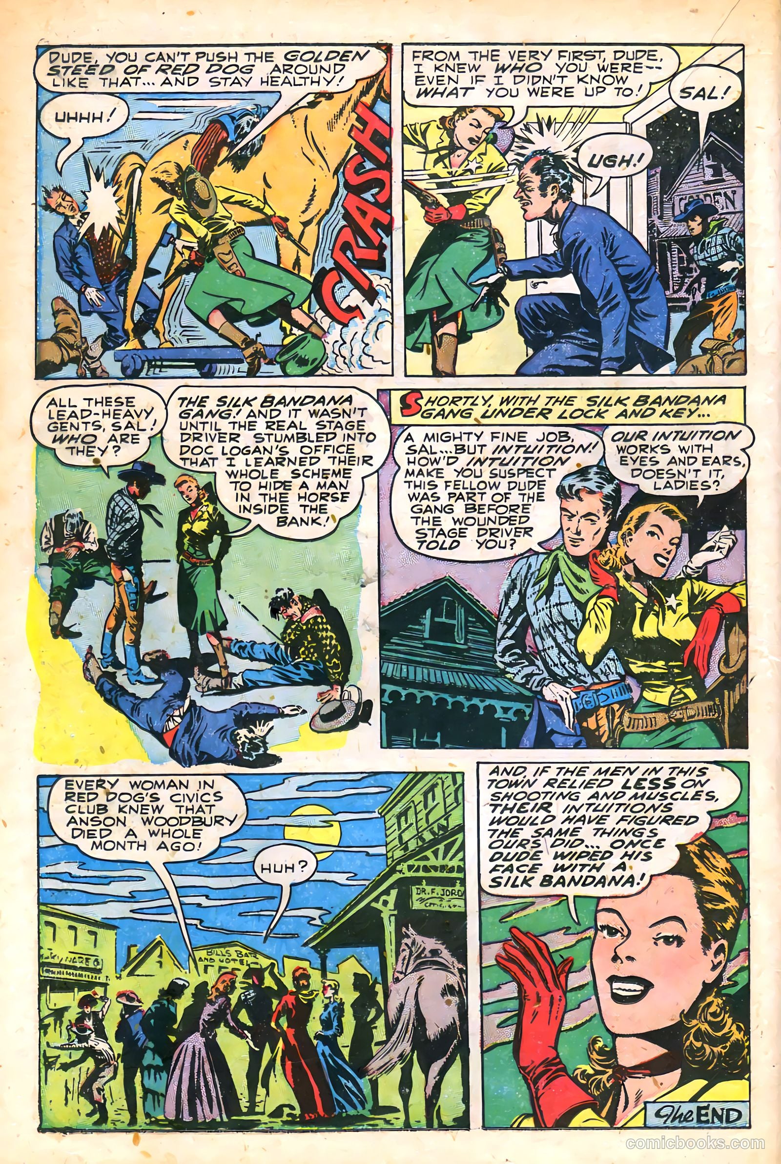 Western Adventures #5 (1949) — page 18 of 36