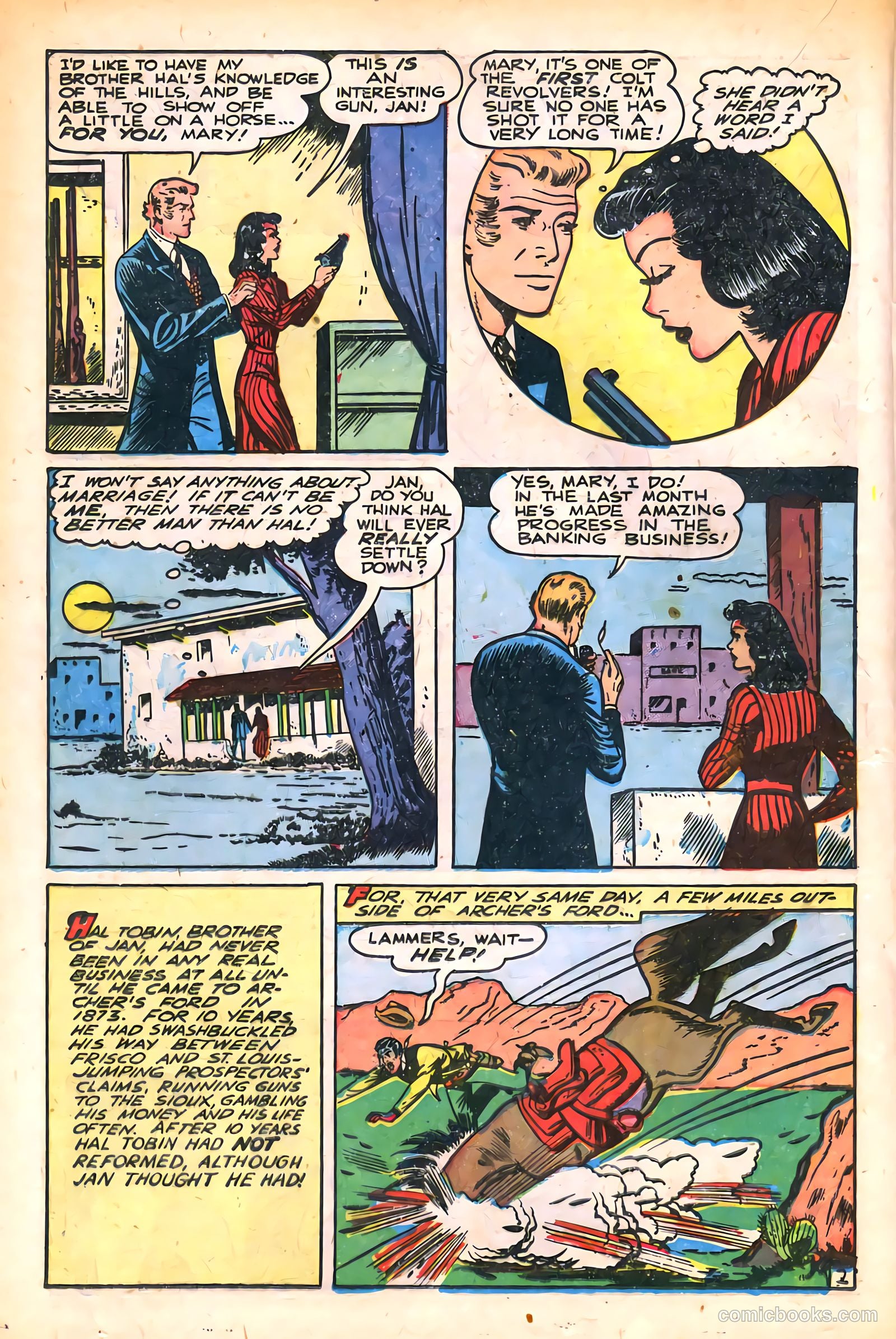 Western Adventures #5 (1949) — page 20 of 36