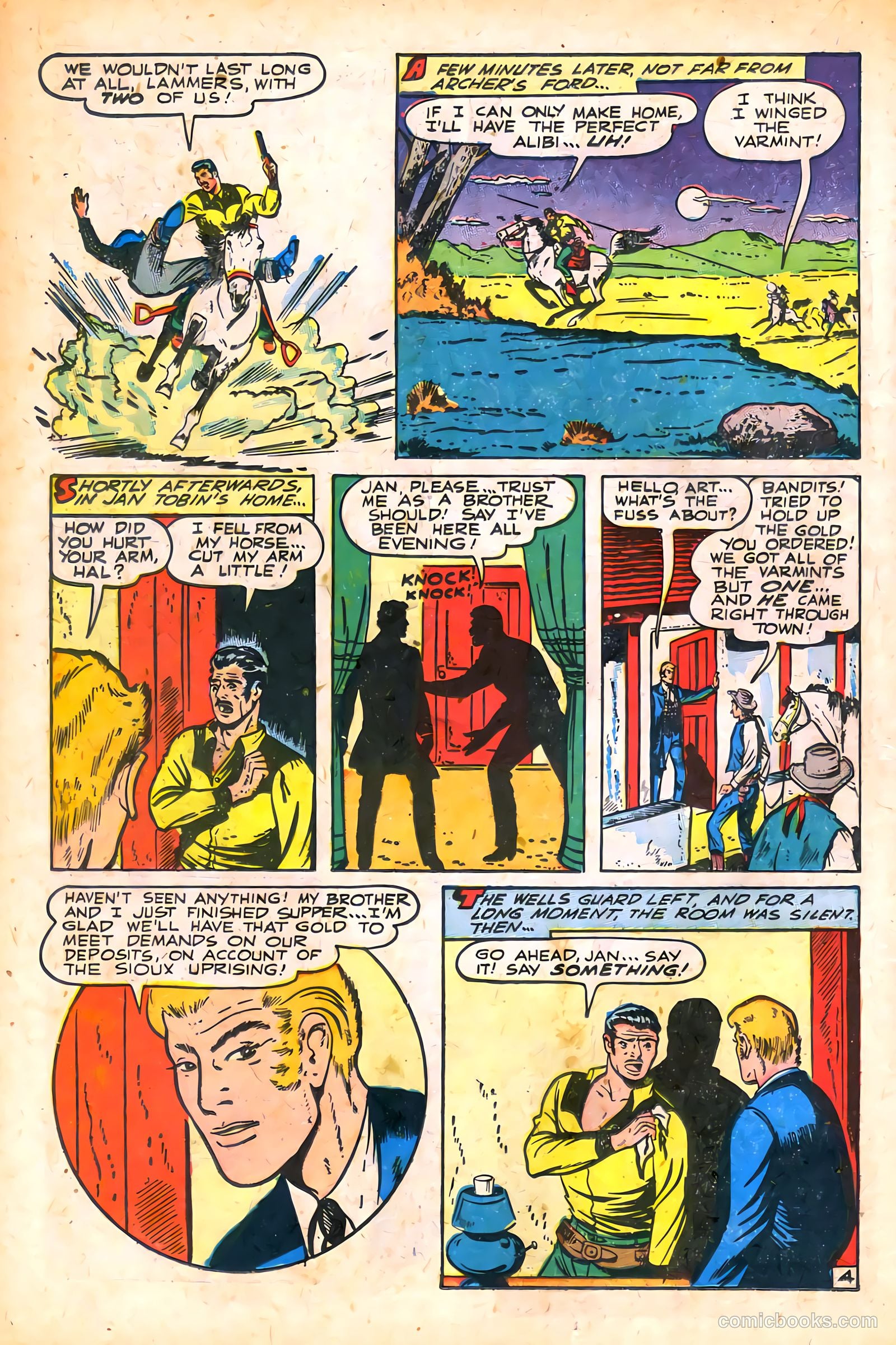 Western Adventures #5 (1949) — page 22 of 36