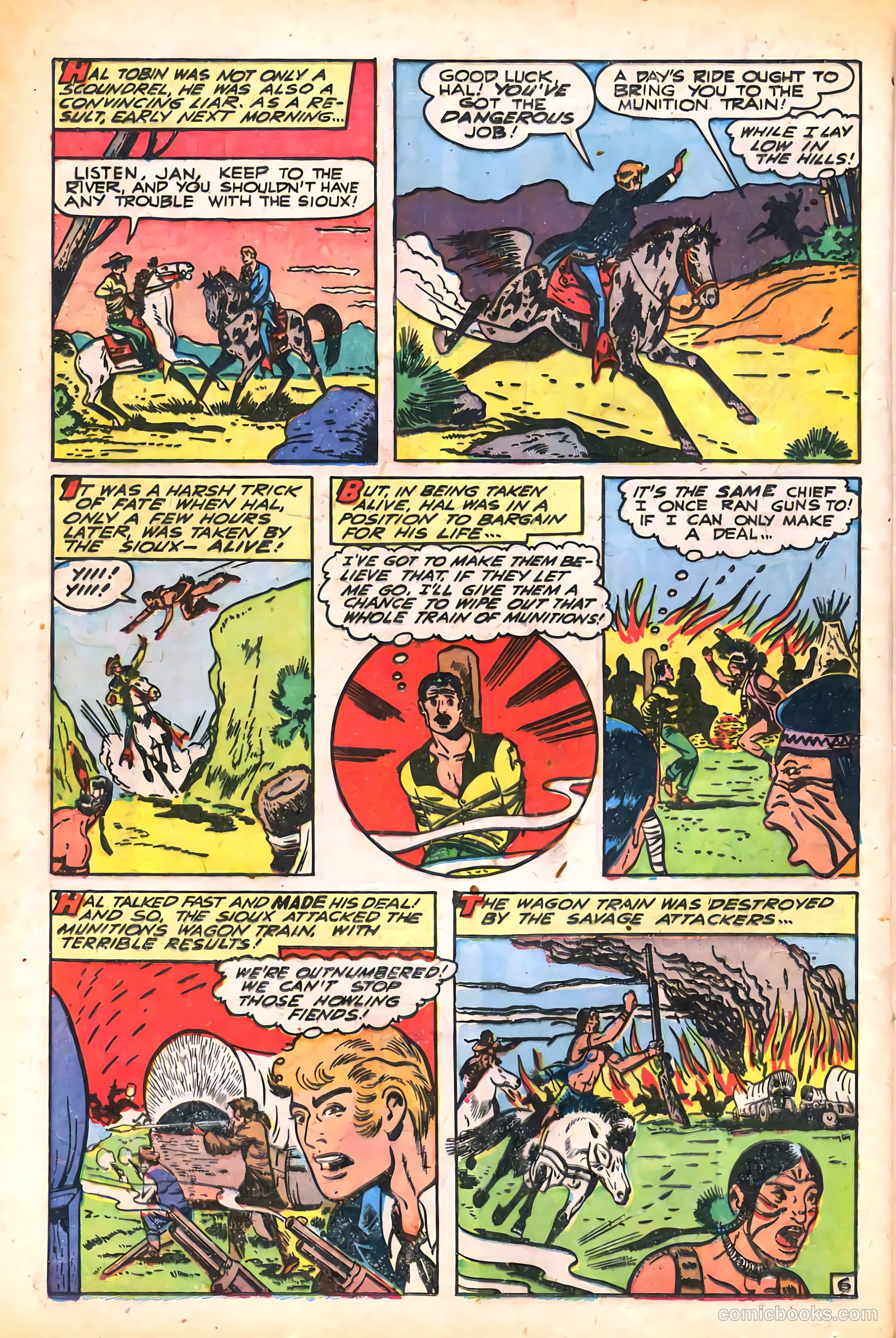 Western Adventures #5 (1949) — page 24 of 36