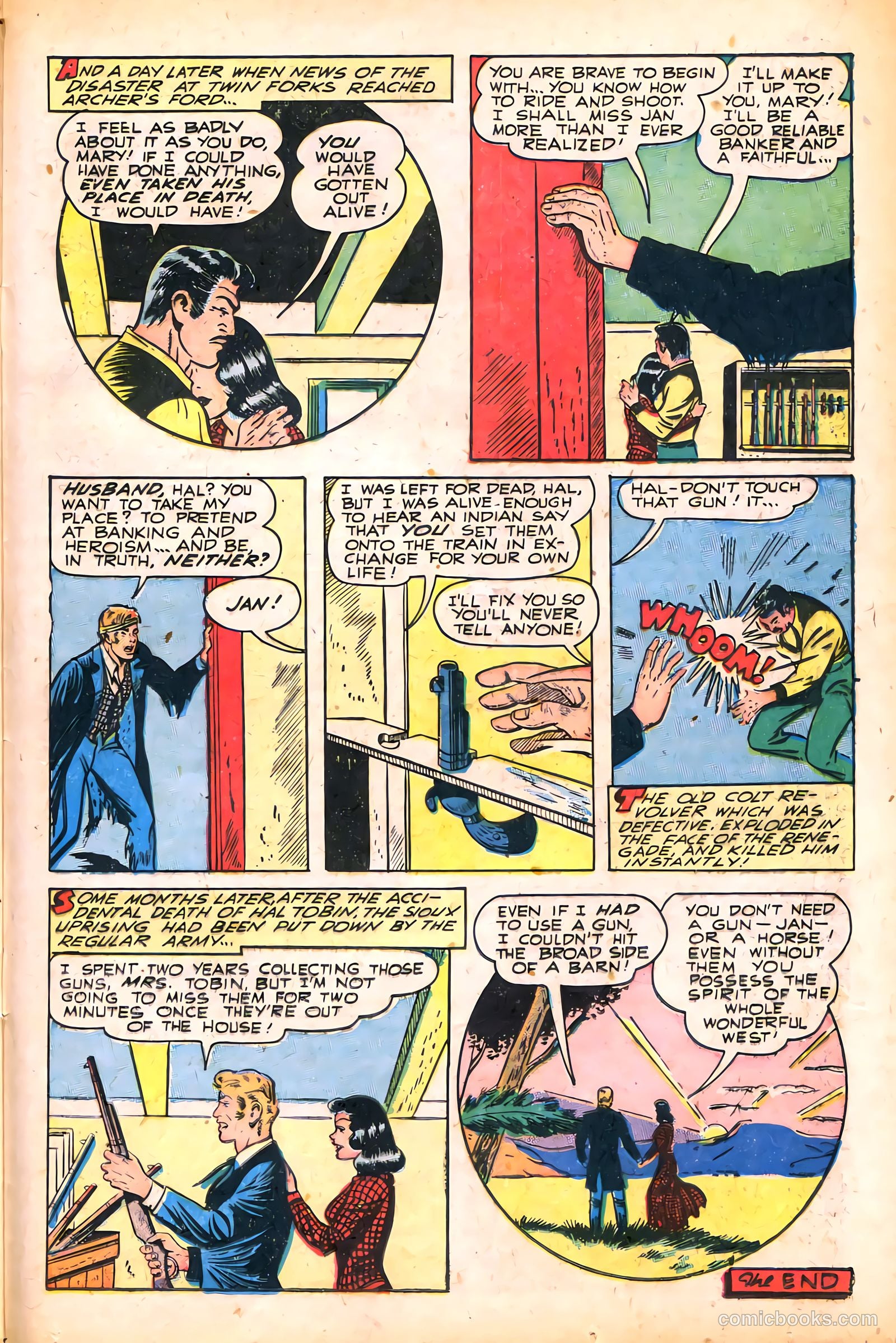 Western Adventures #5 (1949) — page 25 of 36