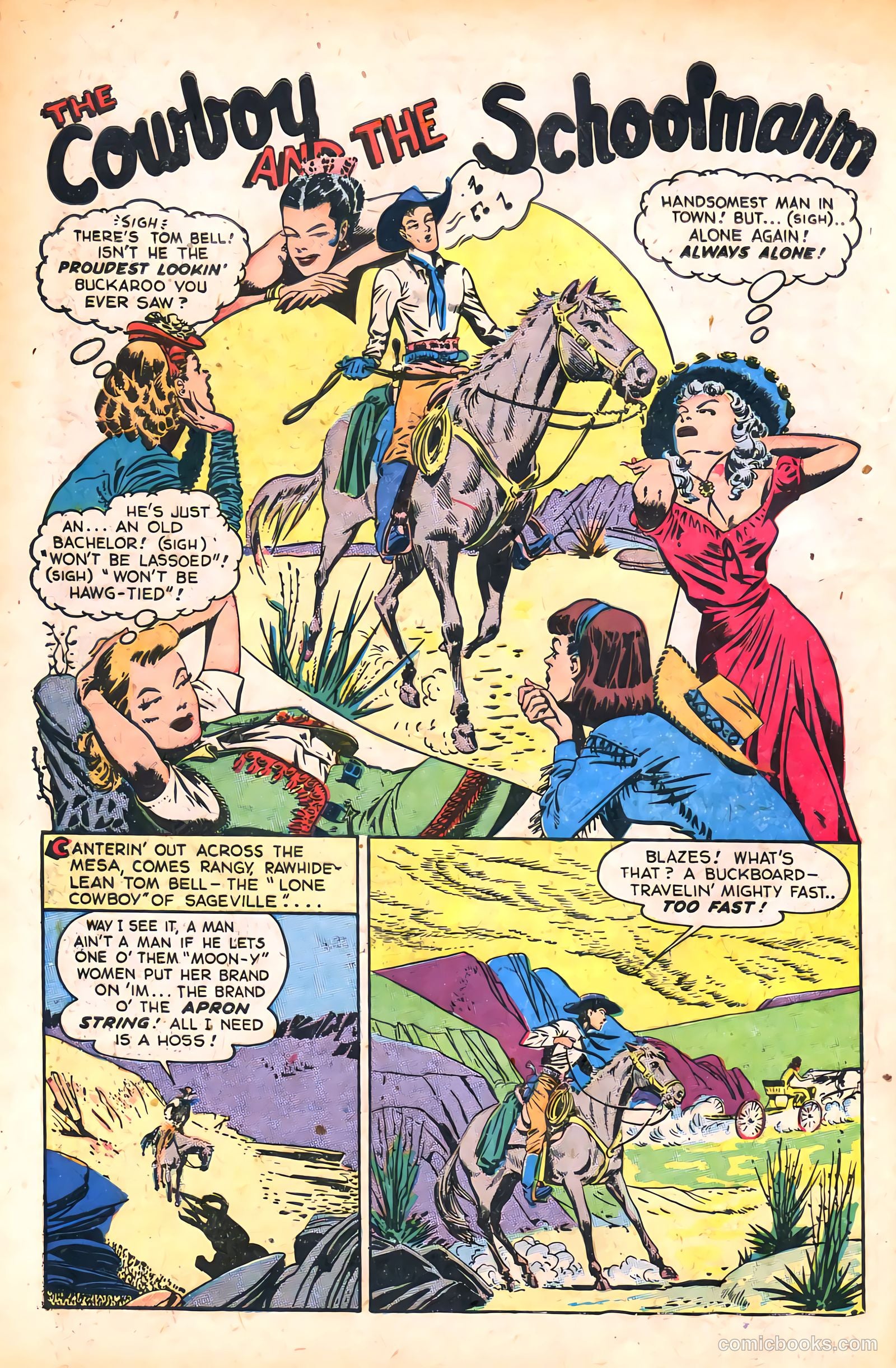 Western Adventures #5 (1949) — page 28 of 36