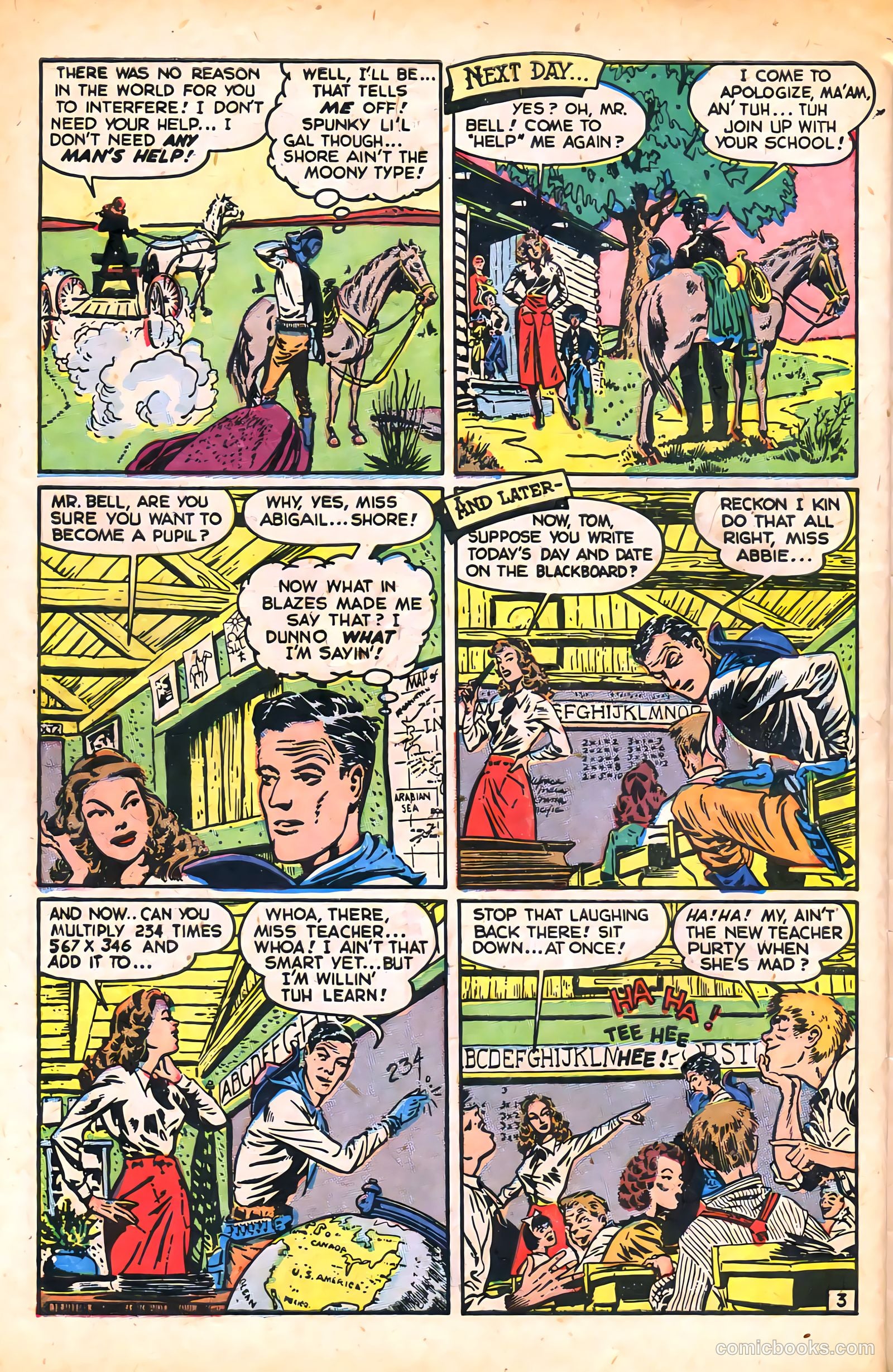 Western Adventures #5 (1949) — page 30 of 36