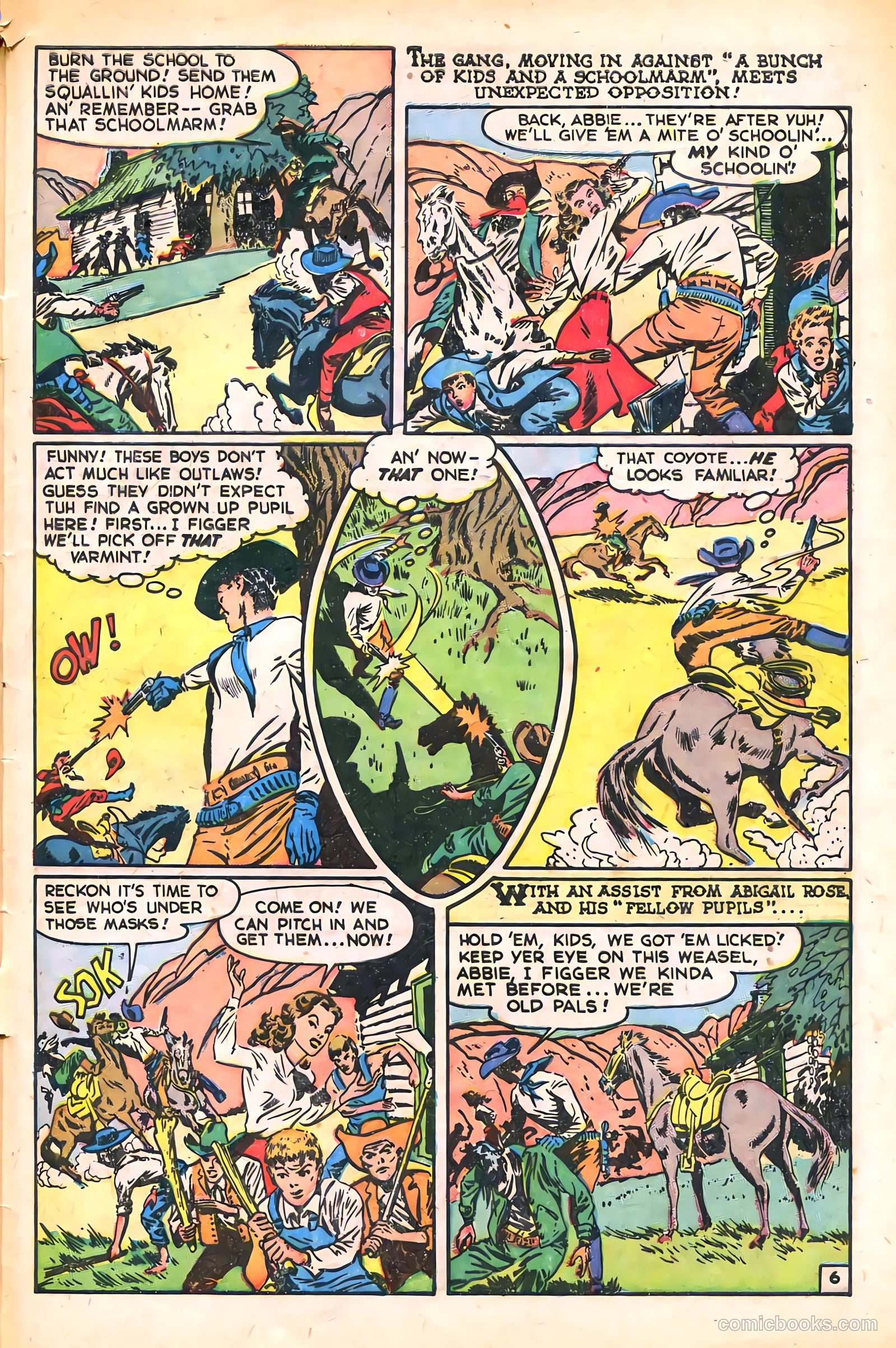 Western Adventures #5 (1949) — page 33 of 36
