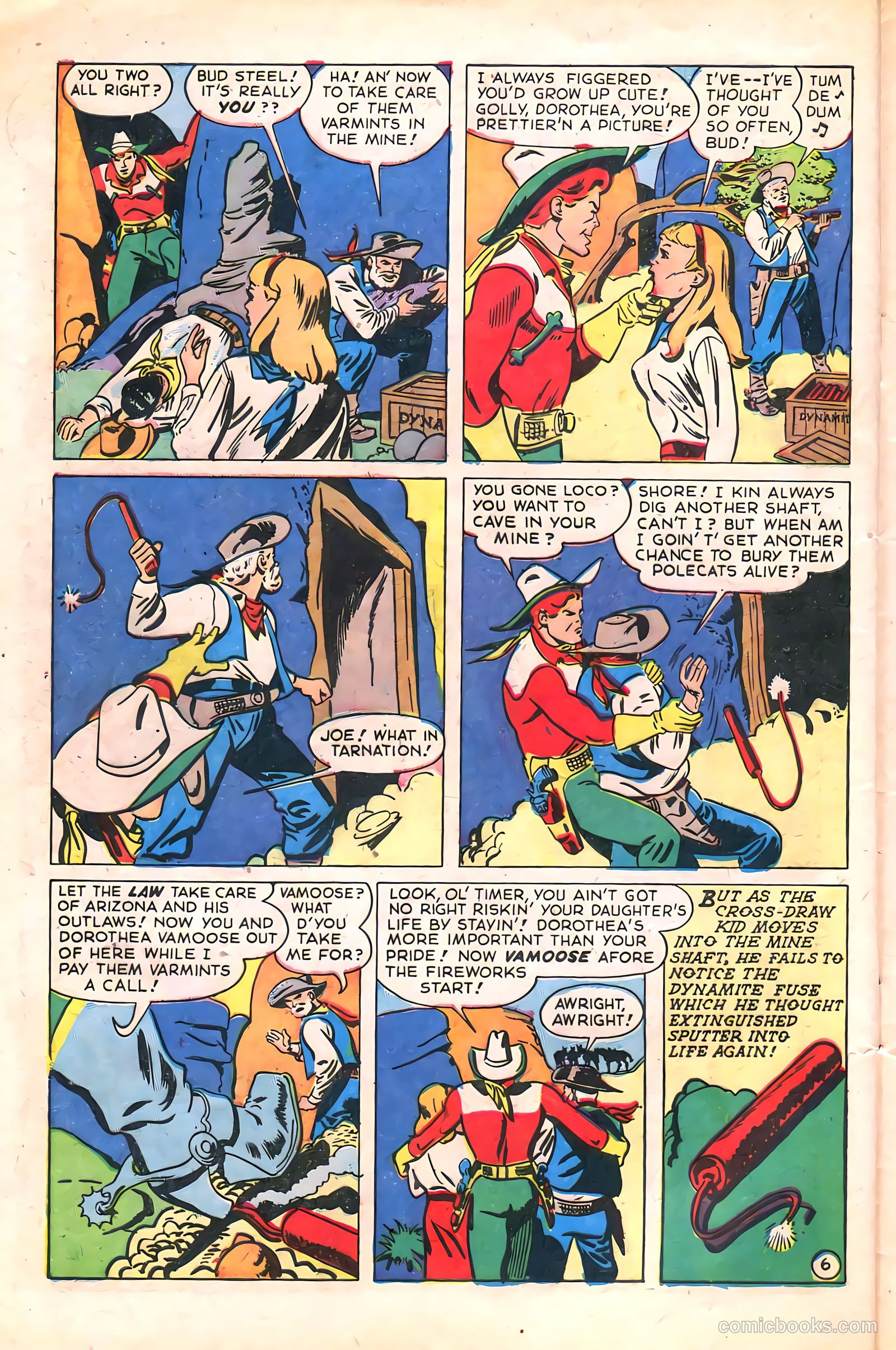 Western Adventures #6 (1949) — page 8 of 36