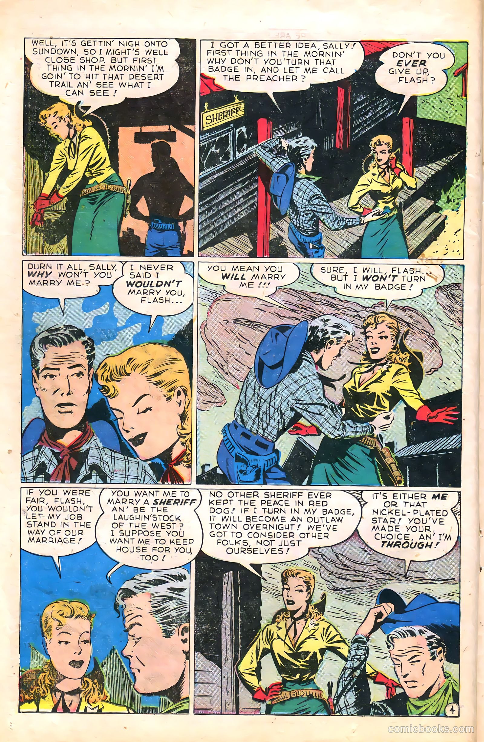 Western Adventures #6 (1949) — page 14 of 36