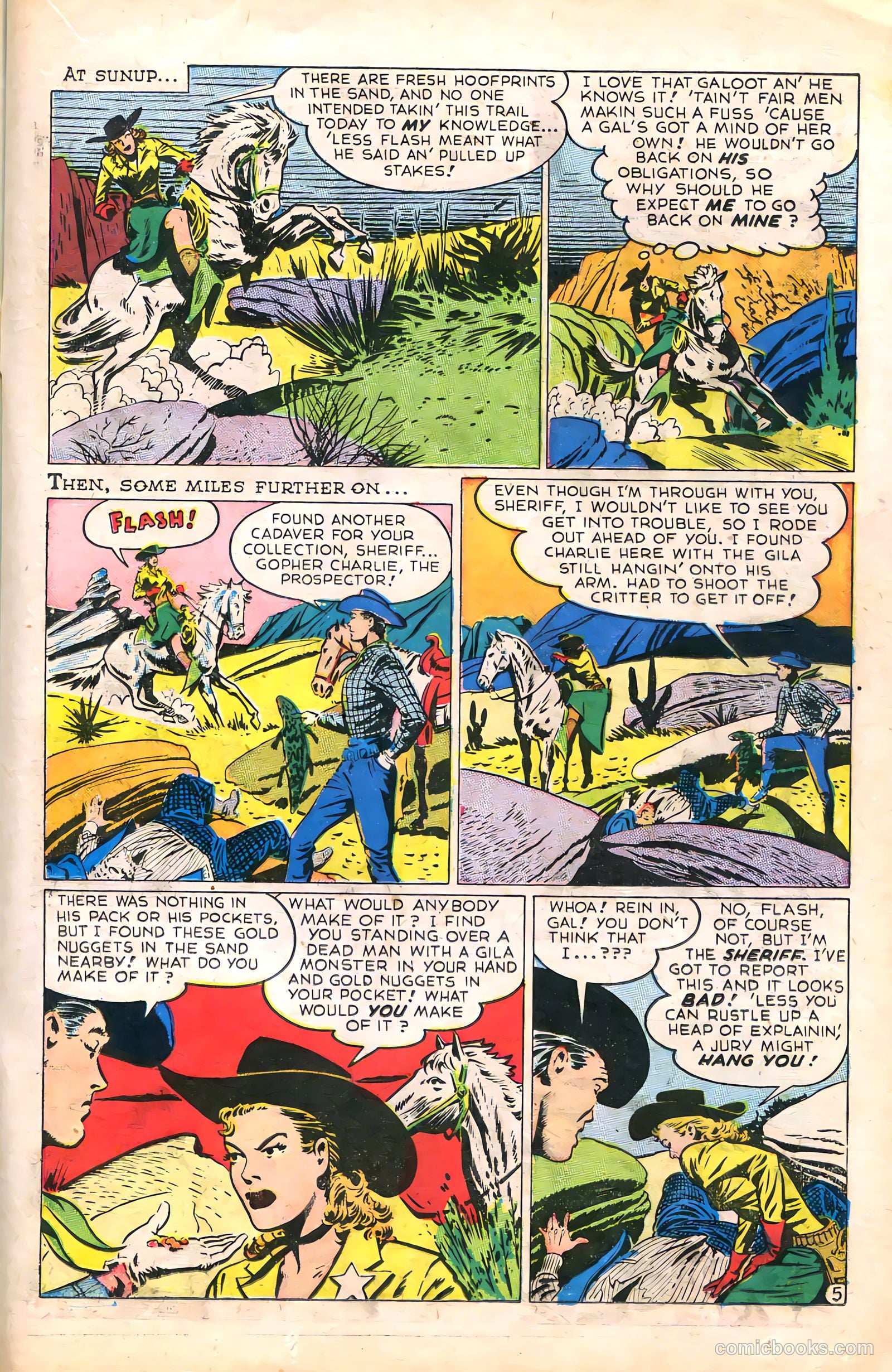Western Adventures #6 (1949) — page 15 of 36