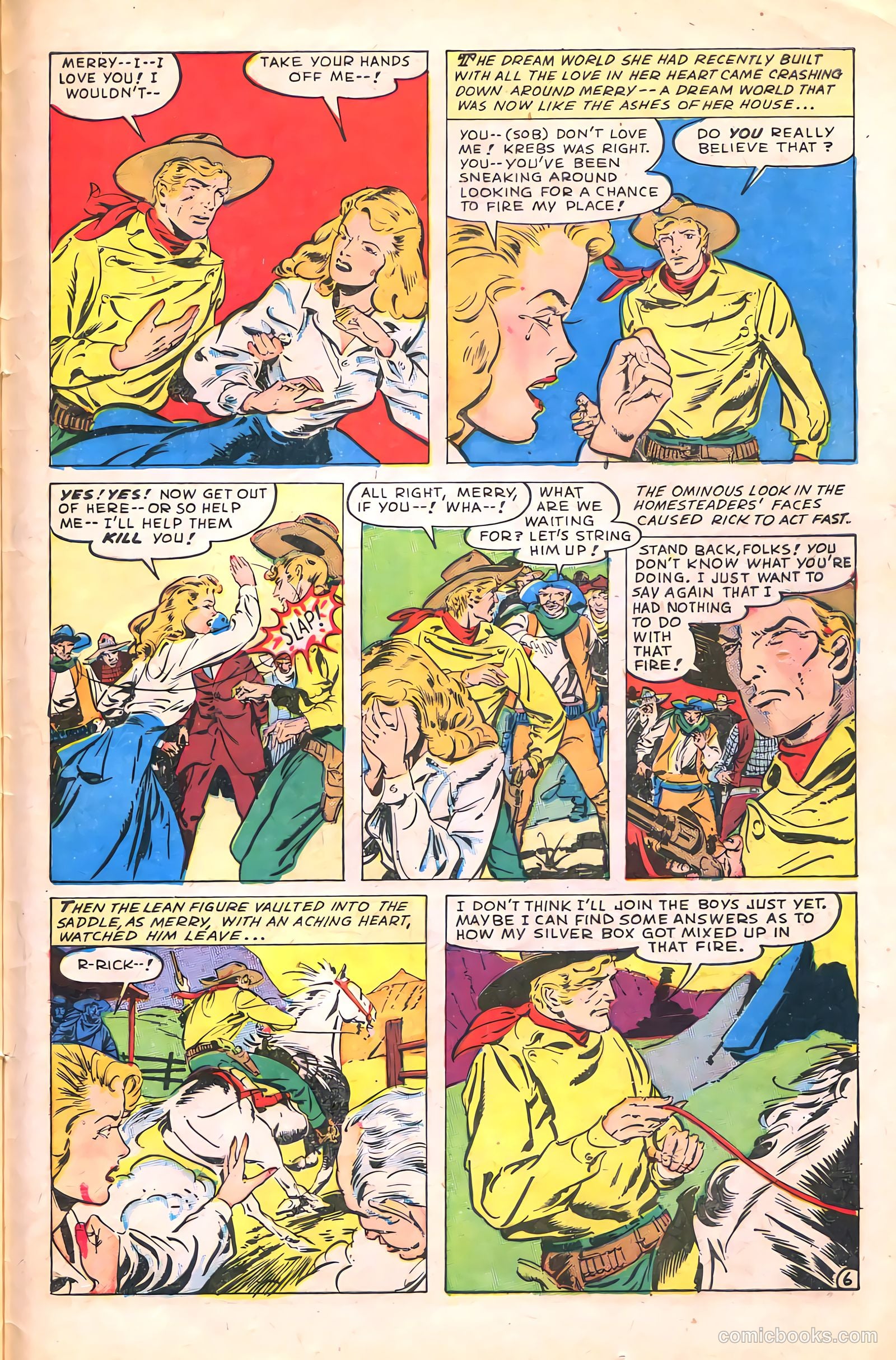 Western Adventures #6 (1949) — page 33 of 36