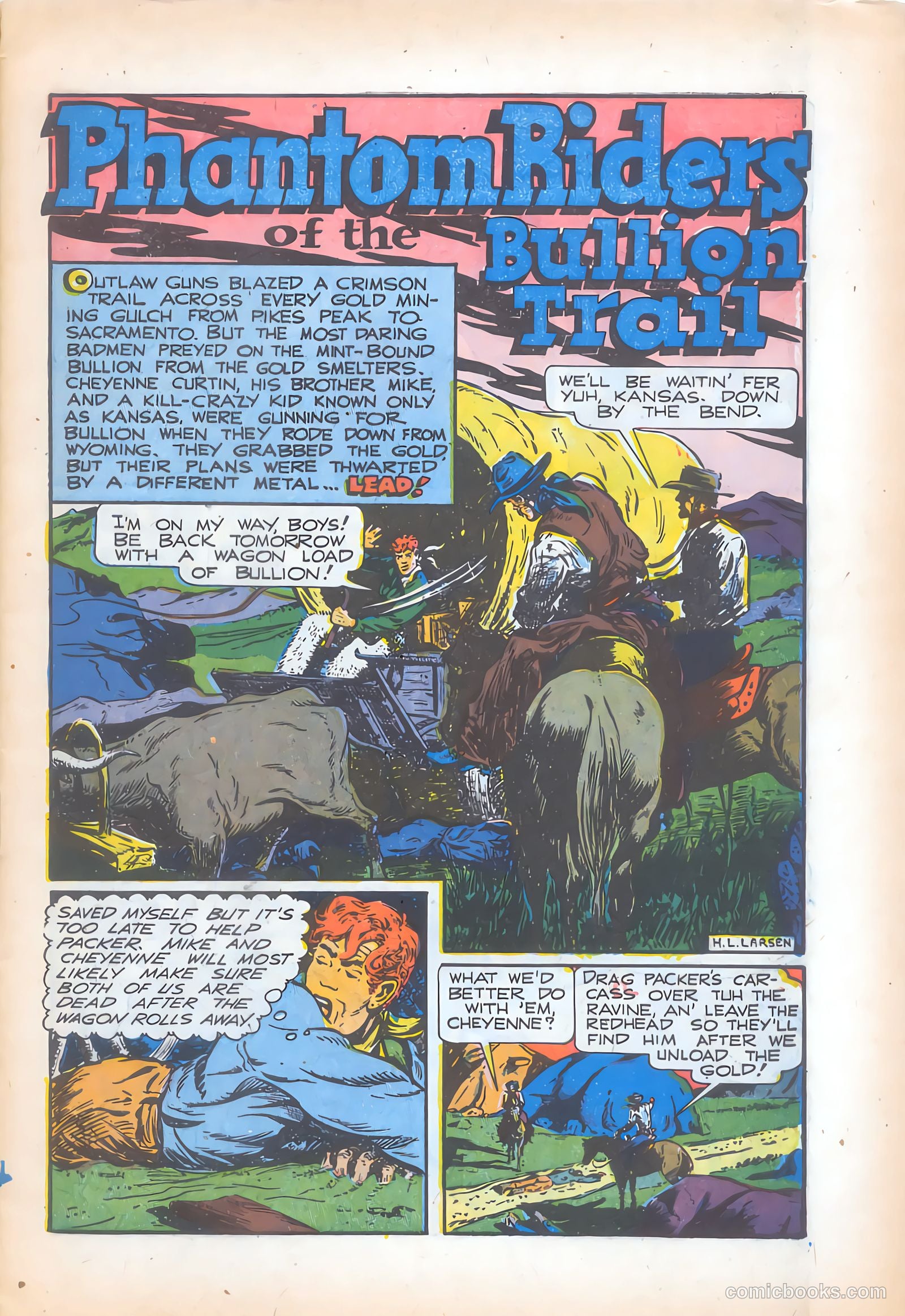 Western Bandit Trails #1 (1949) — page 3 of 36