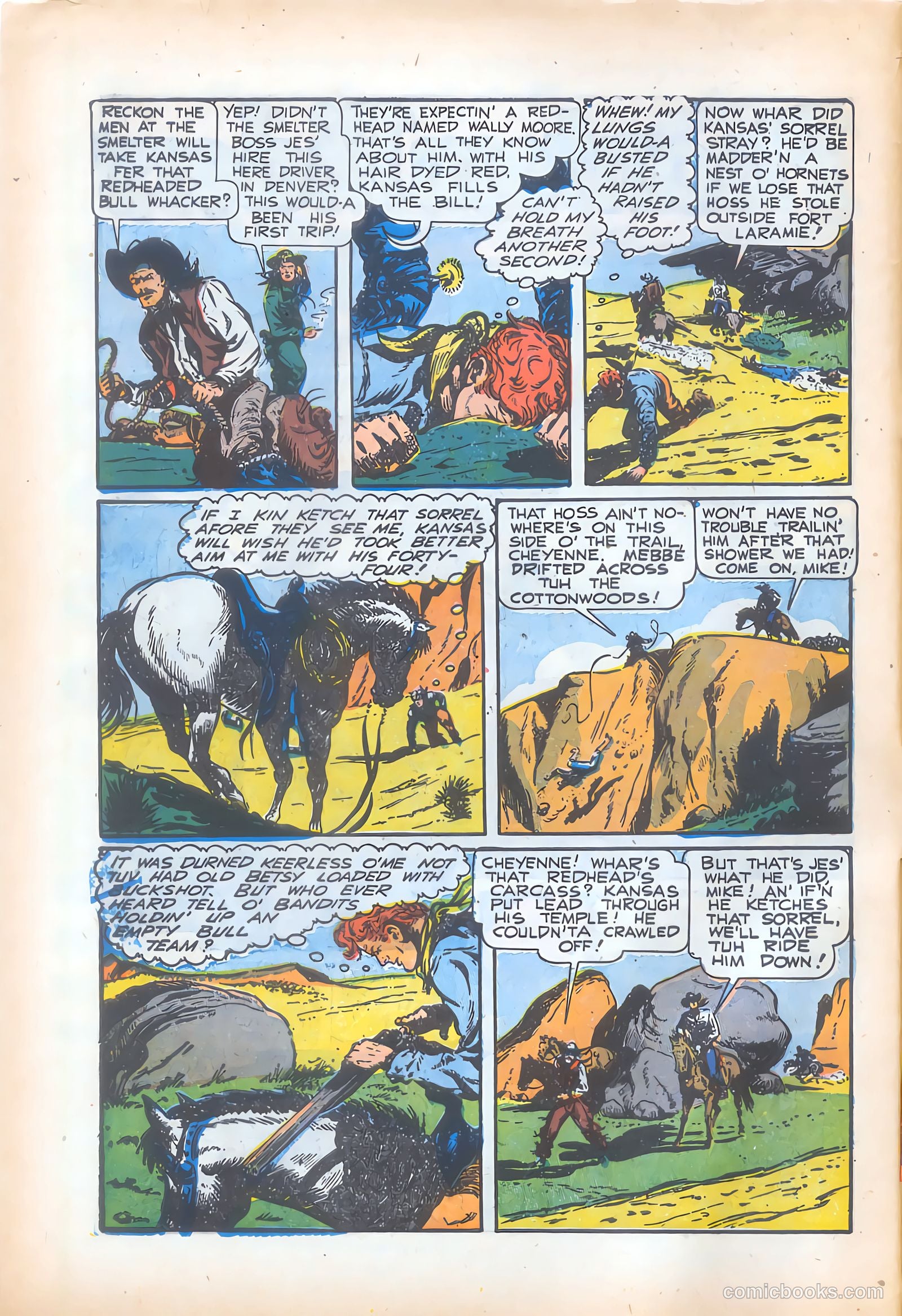 Western Bandit Trails #1 (1949) — page 4 of 36