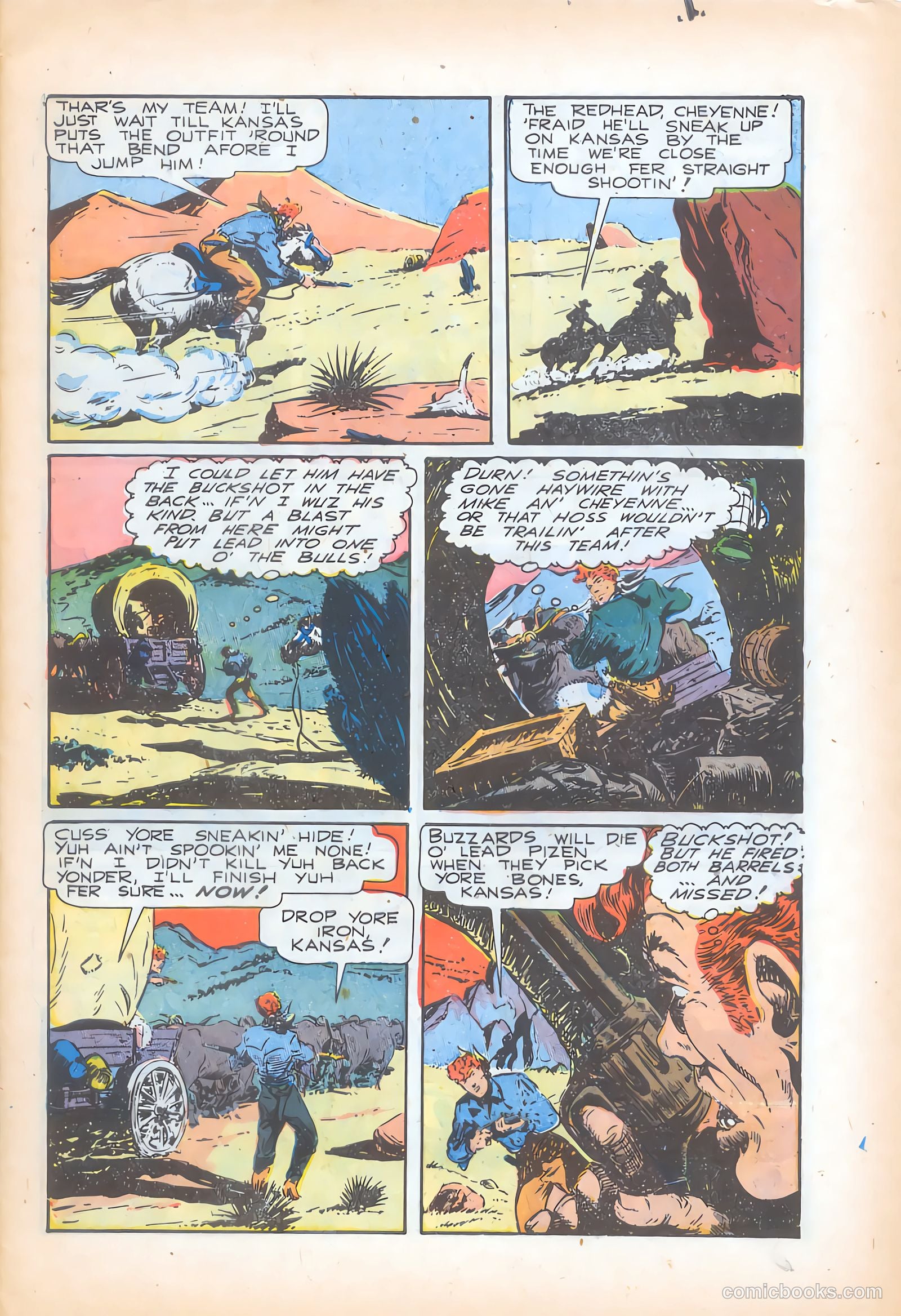 Western Bandit Trails #1 (1949) — page 5 of 36