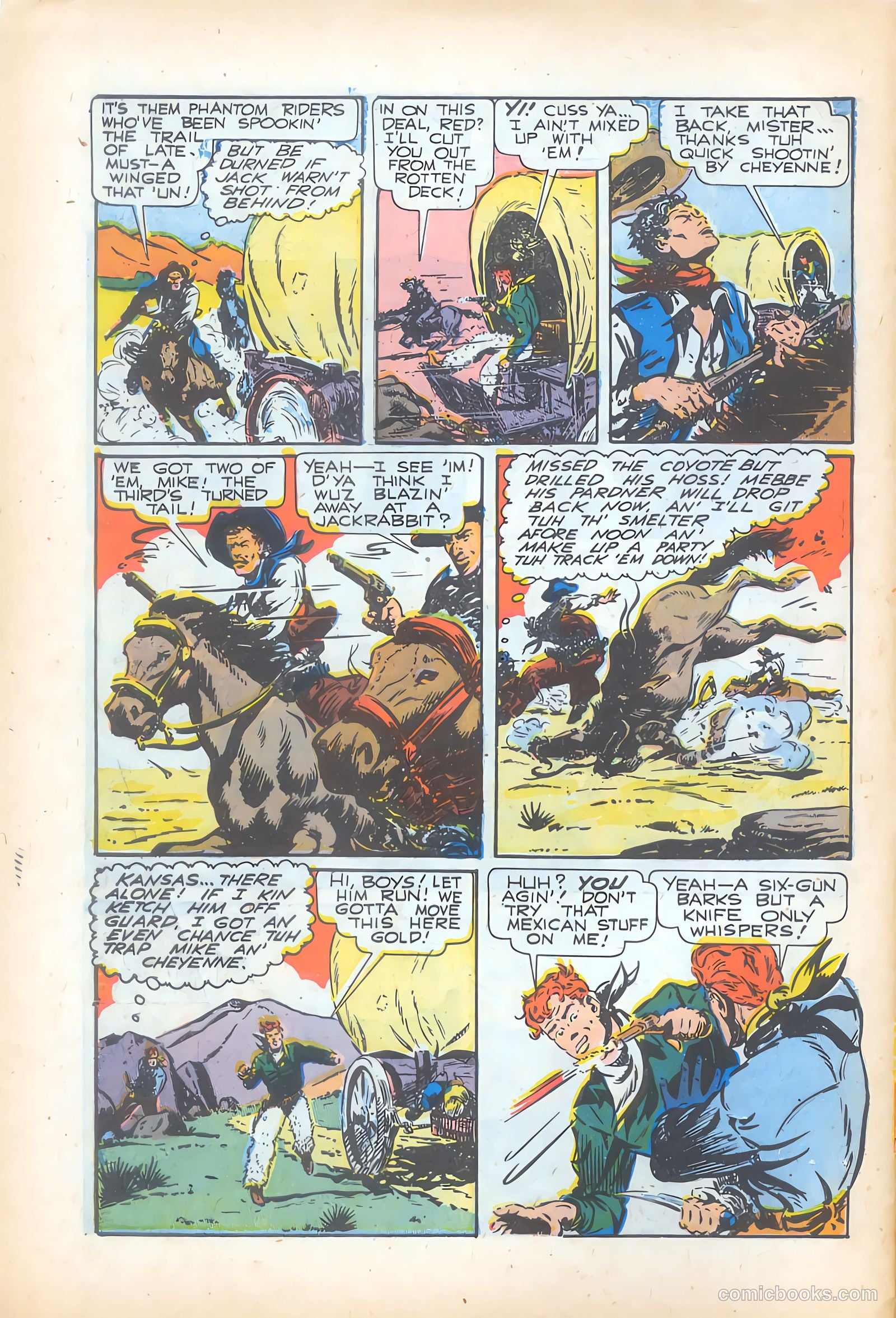Western Bandit Trails #1 (1949) — page 8 of 36