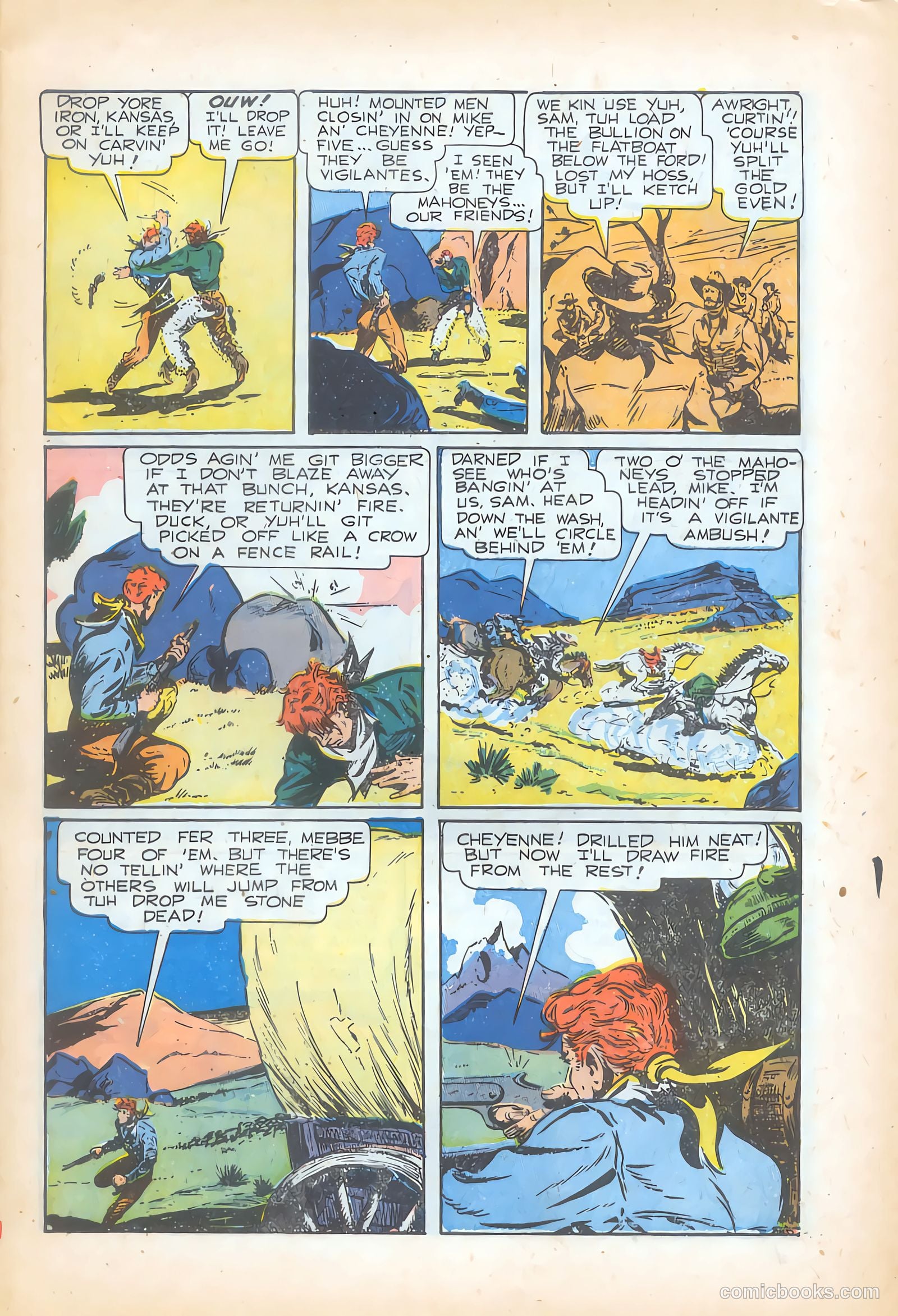 Western Bandit Trails #1 (1949) — page 9 of 36