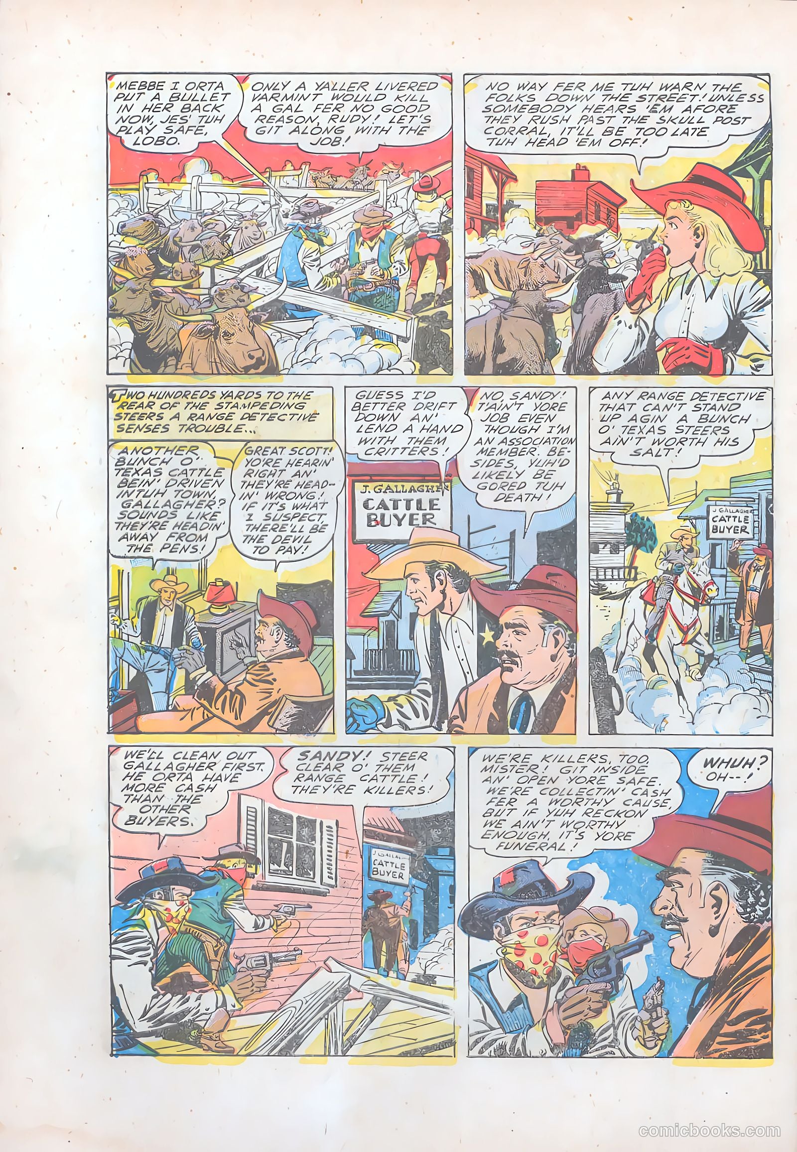 Western Bandit Trails #2 (1949) — page 28 of 36