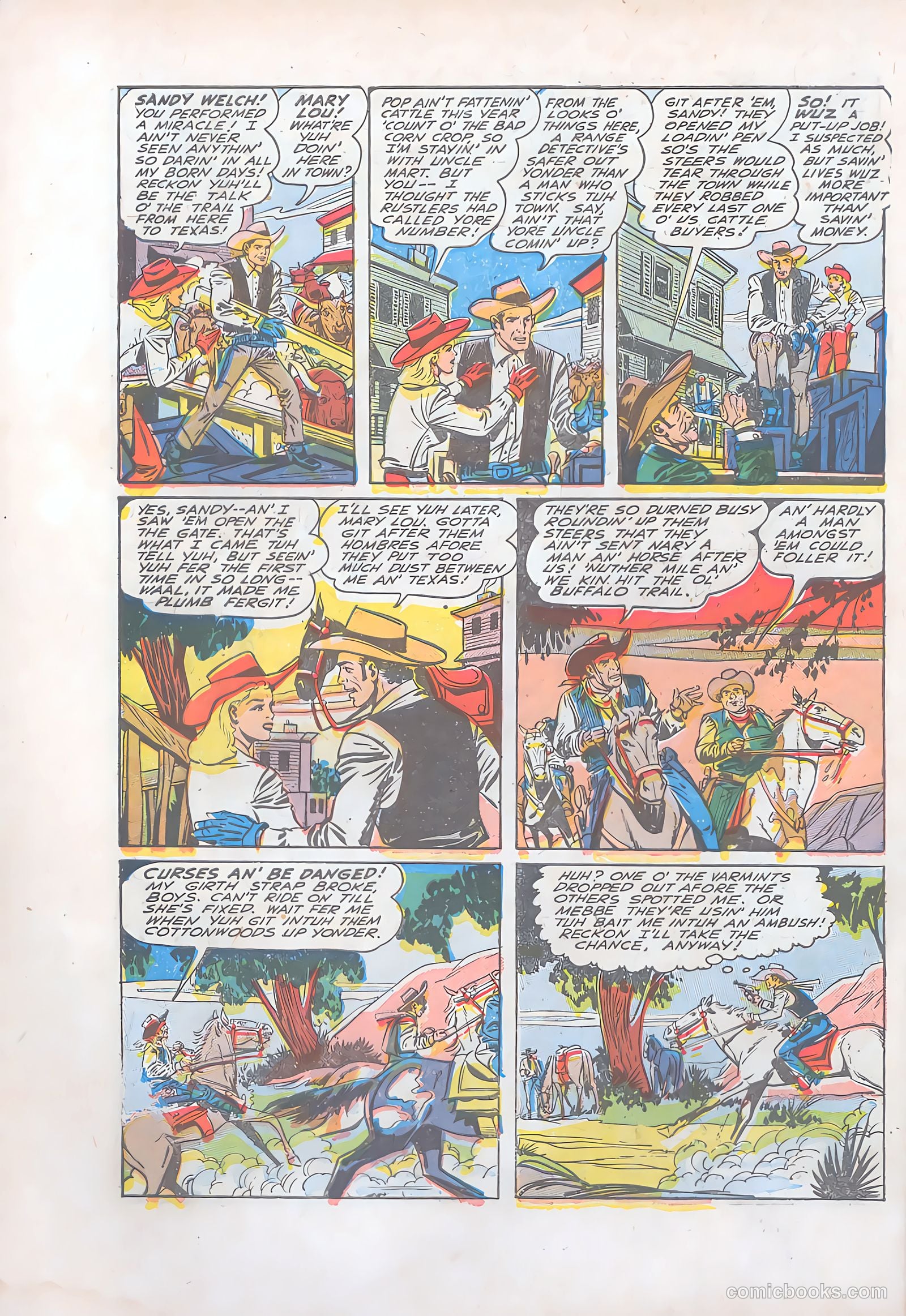 Western Bandit Trails #2 (1949) — page 30 of 36