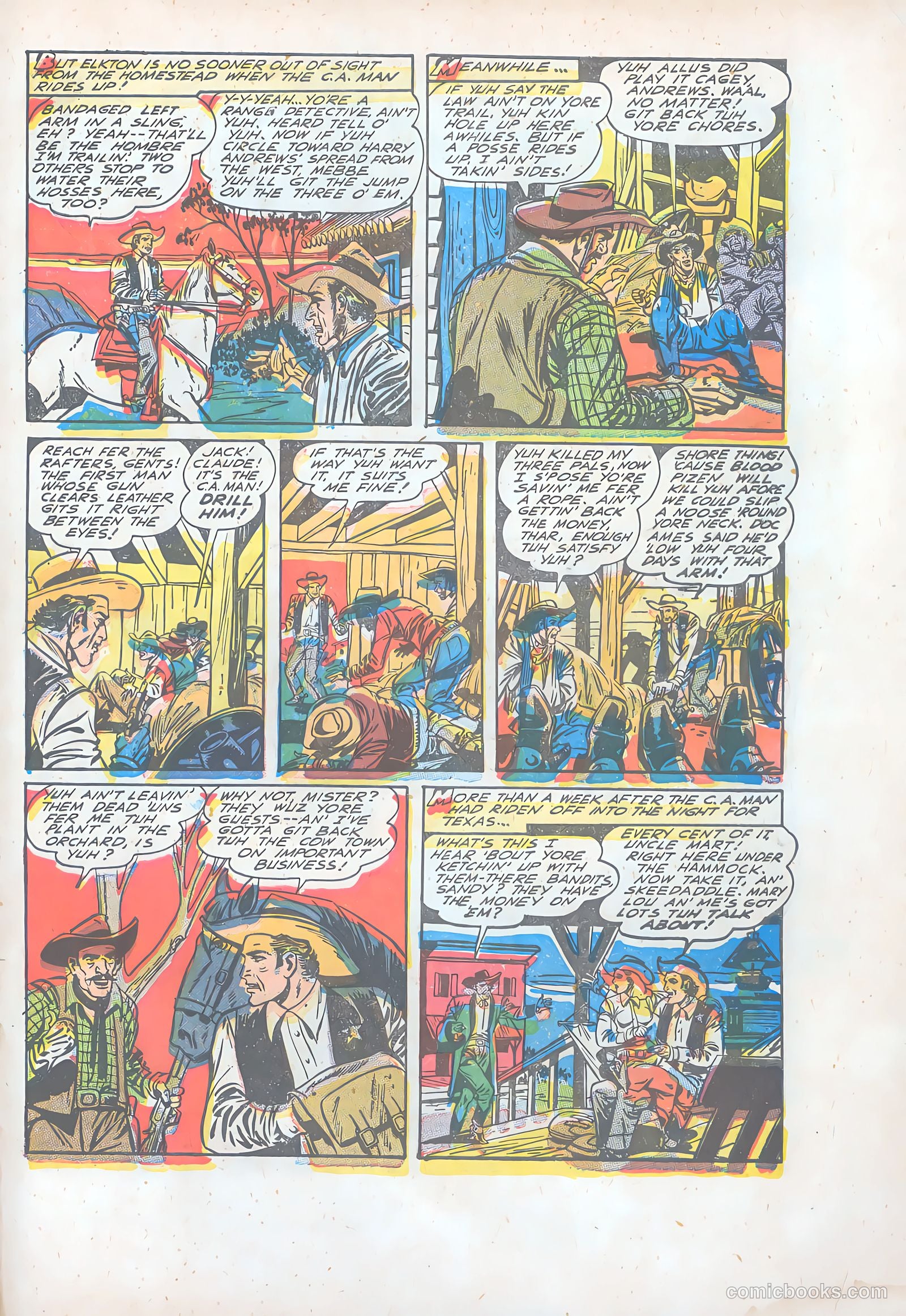 Western Bandit Trails #2 (1949) — page 33 of 36