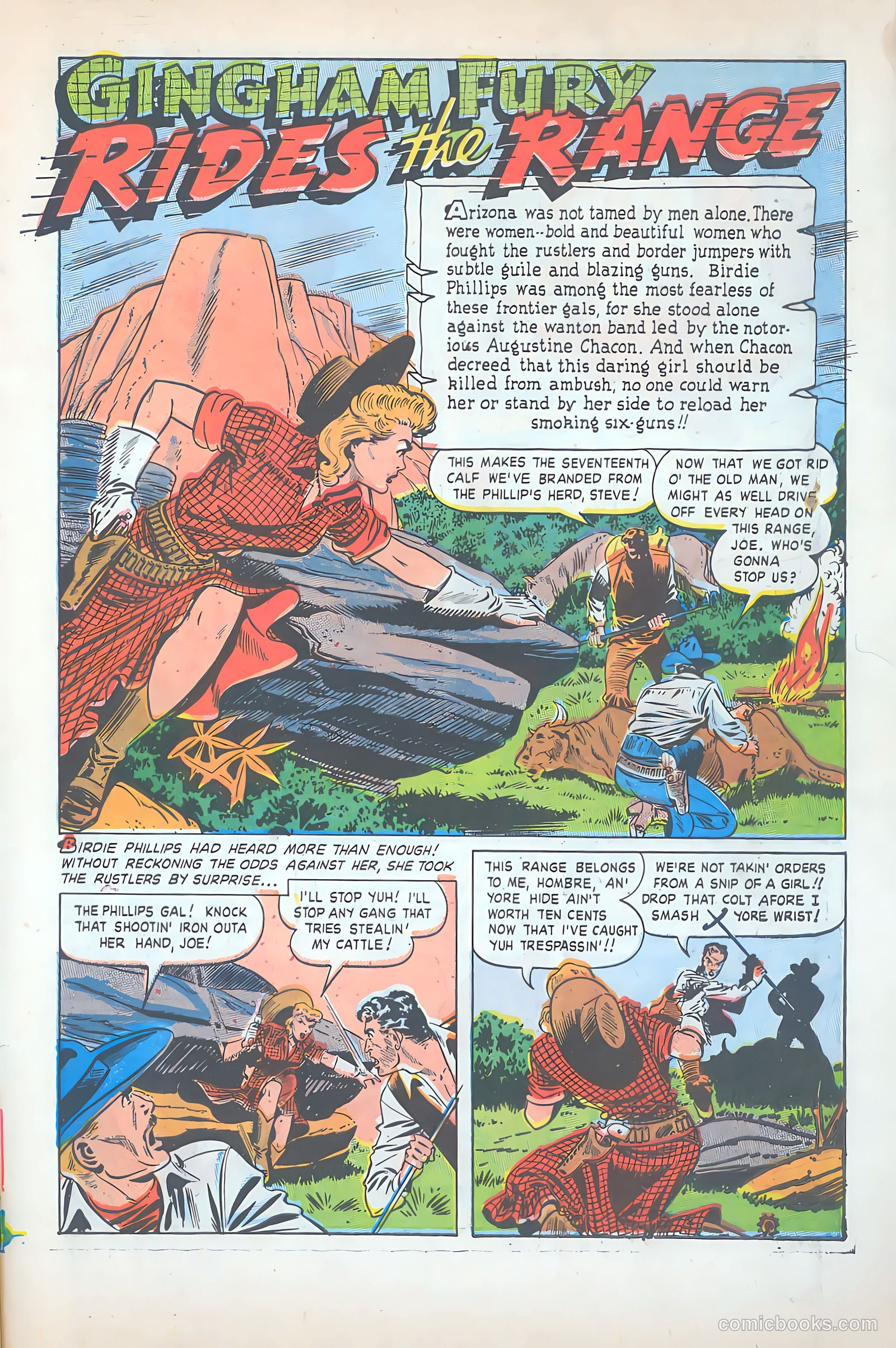 Western Bandit Trails #3 (1949) — page 3 of 36