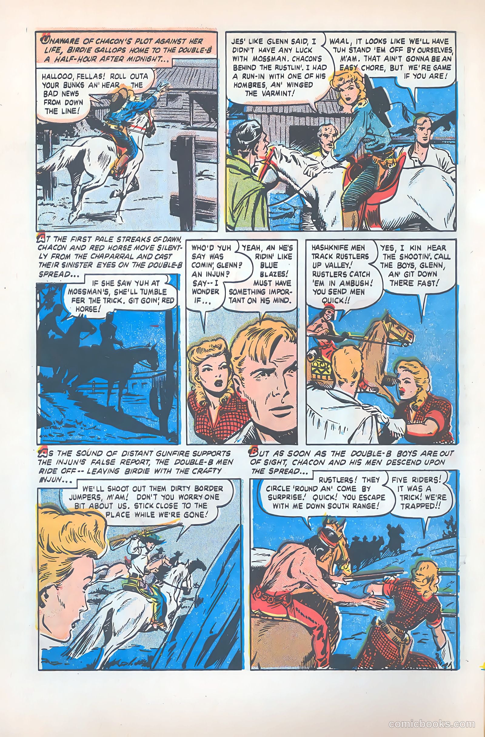 Western Bandit Trails #3 (1949) — page 8 of 36