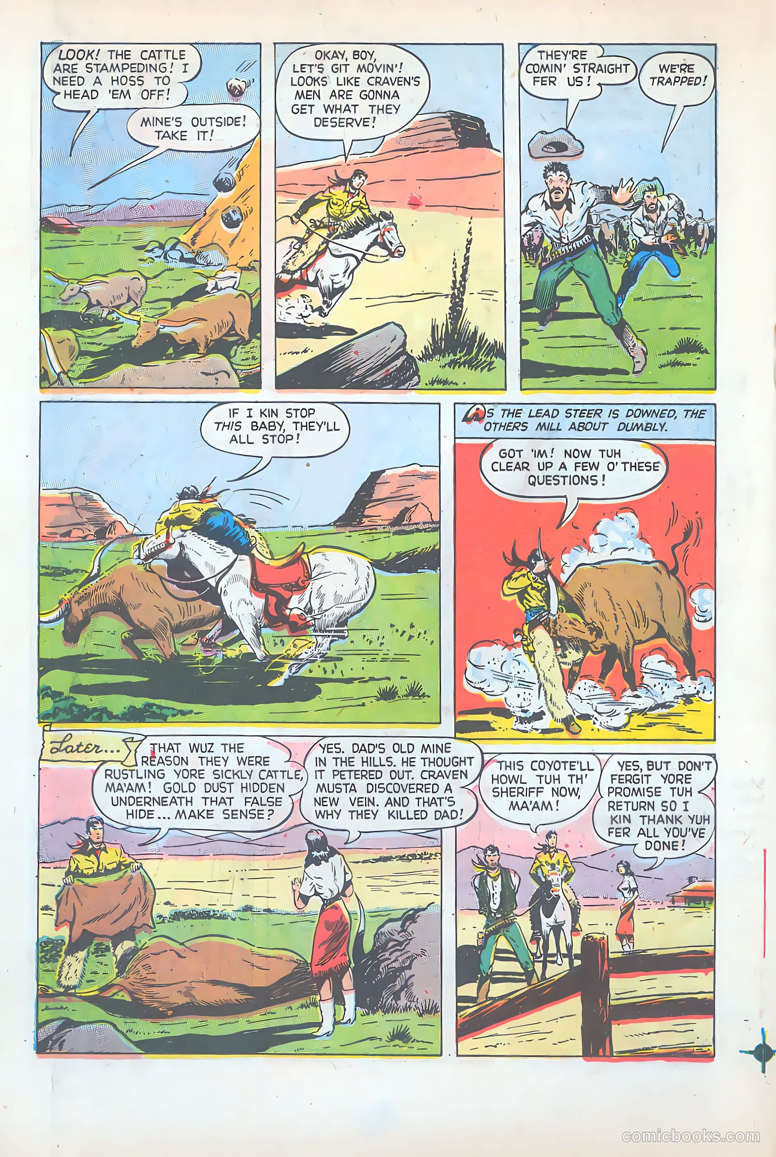 Western Bandit Trails #3 (1949) — page 18 of 36