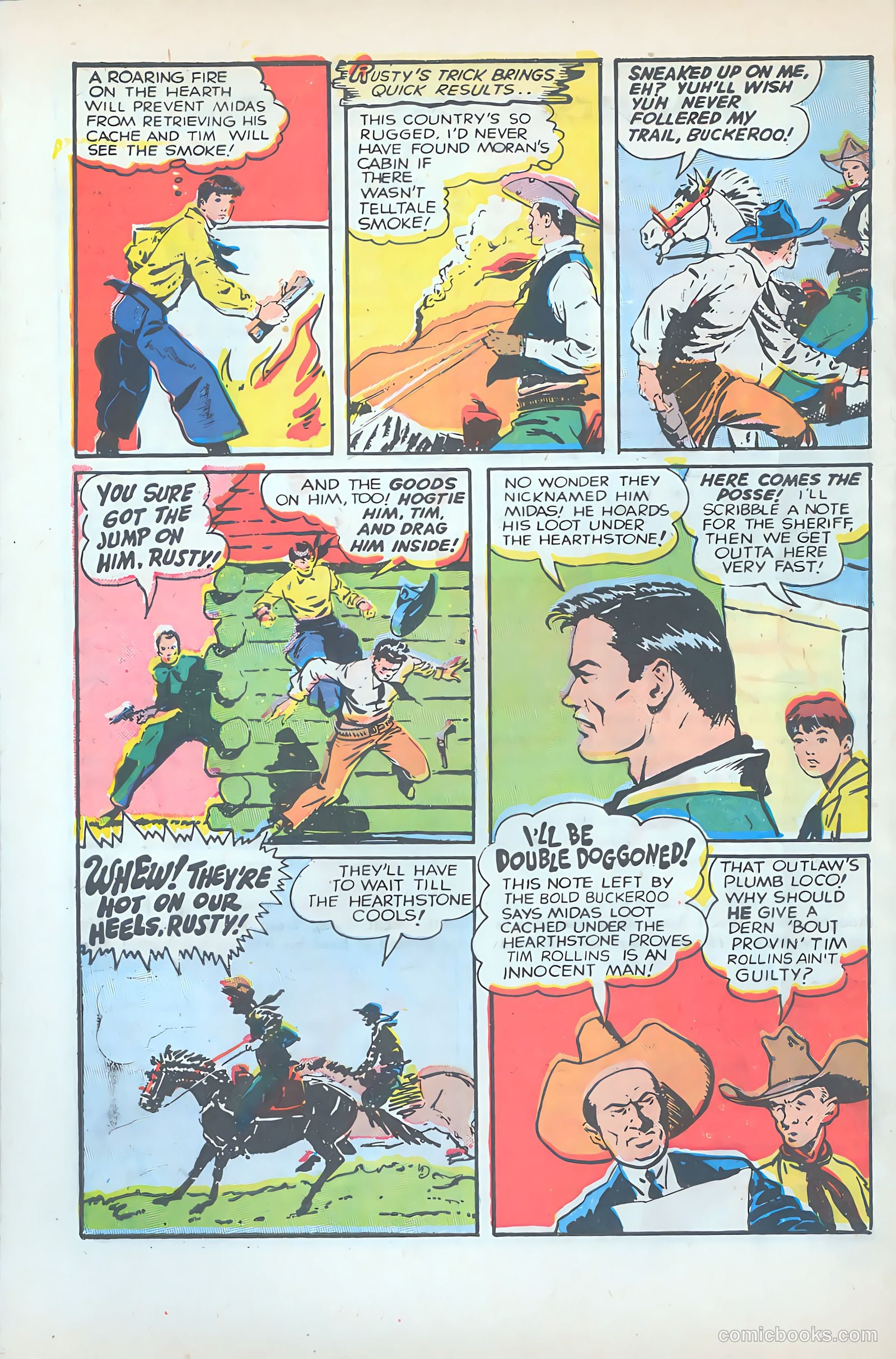 Western Bandit Trails #3 (1949) — page 32 of 36