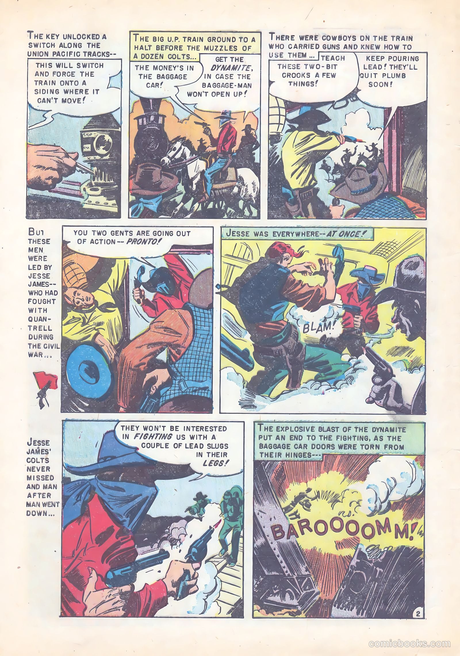 Western Bandits #1 (1952) — page 4 of 36