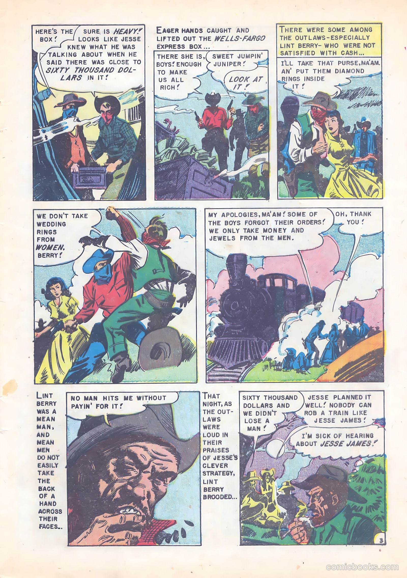 Western Bandits #1 (1952) — page 5 of 36