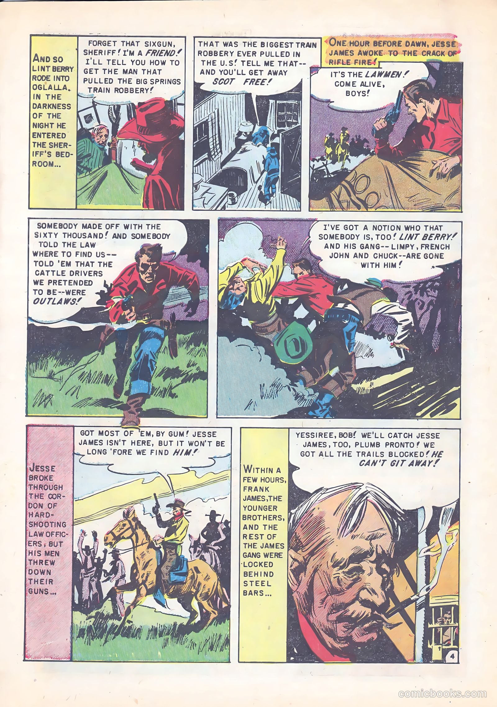 Western Bandits #1 (1952) — page 6 of 36