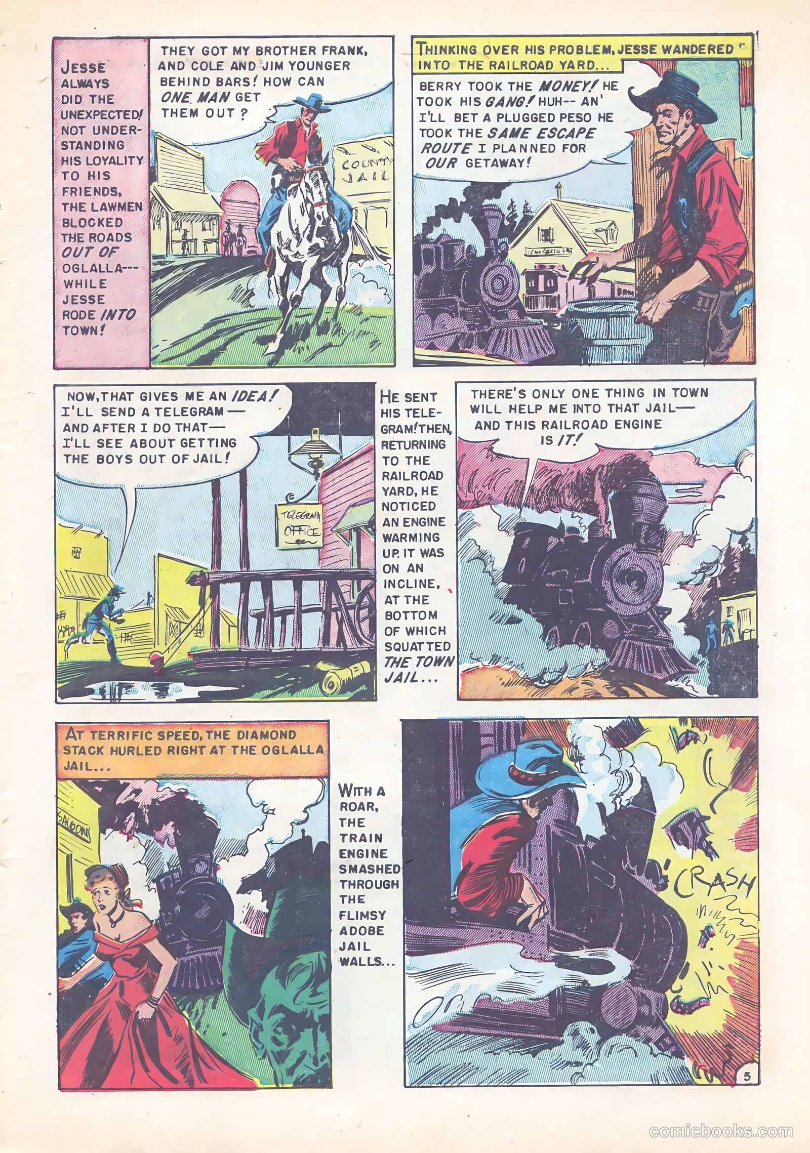 Western Bandits #1 (1952) — page 7 of 36