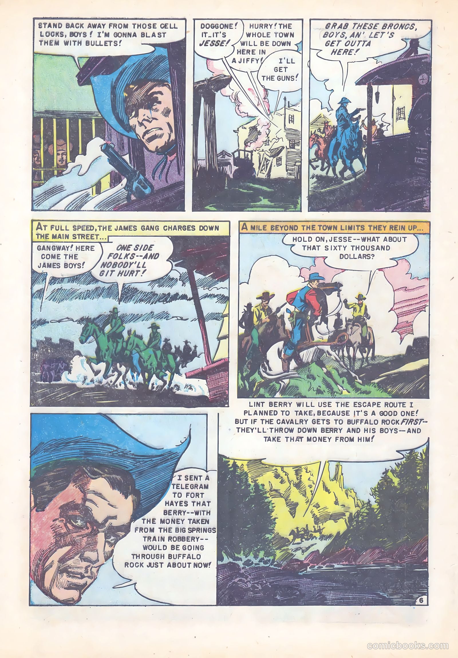 Western Bandits #1 (1952) — page 8 of 36