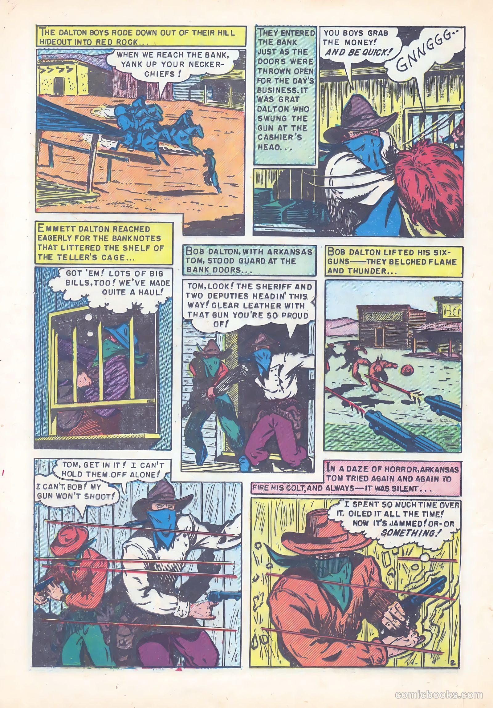 Western Bandits #1 (1952) — page 12 of 36