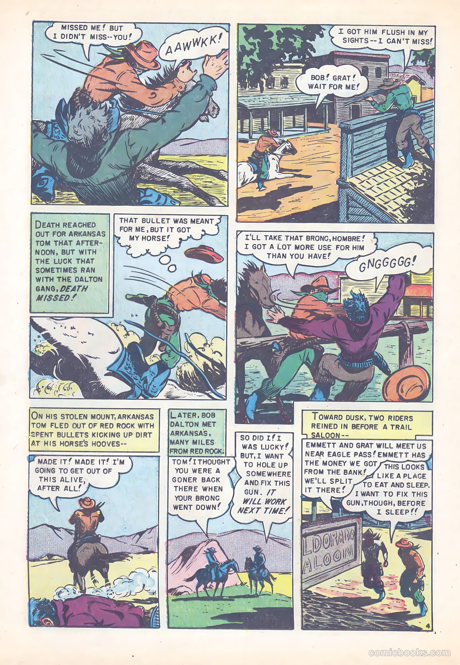 Western Bandits #1 (1952) — page 14 of 36
