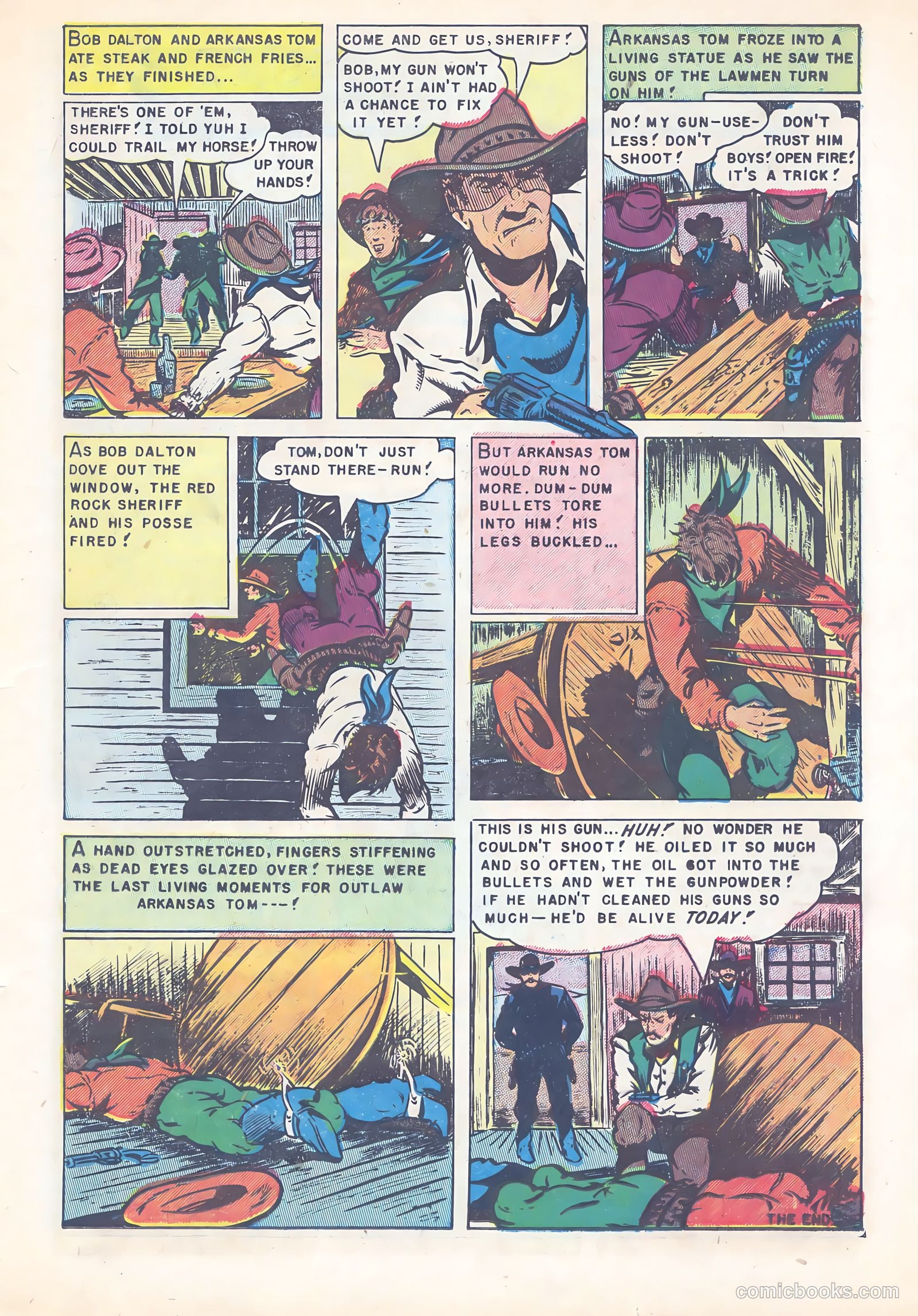 Western Bandits #1 (1952) — page 15 of 36