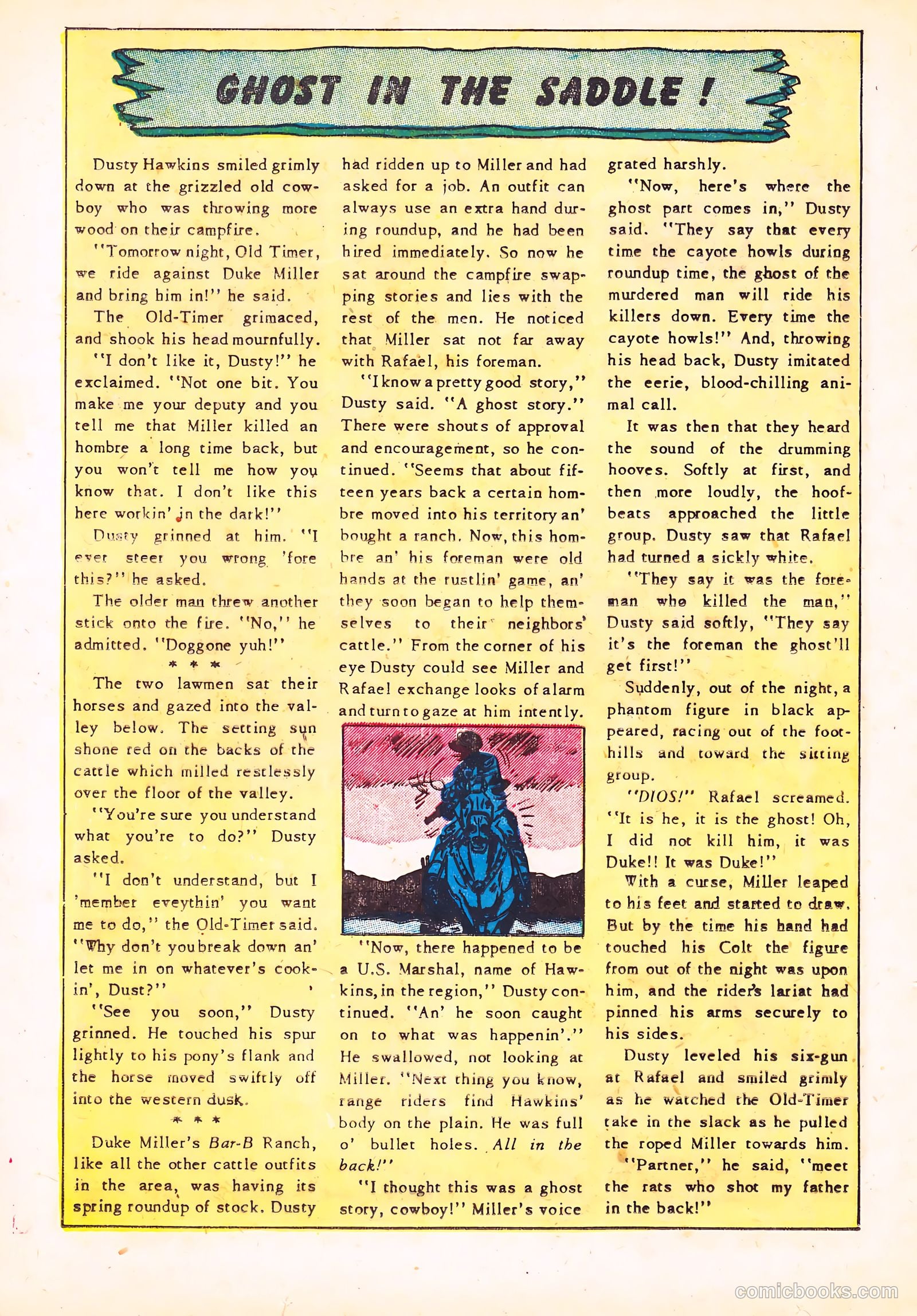 Western Bandits #1 (1952) — page 16 of 36