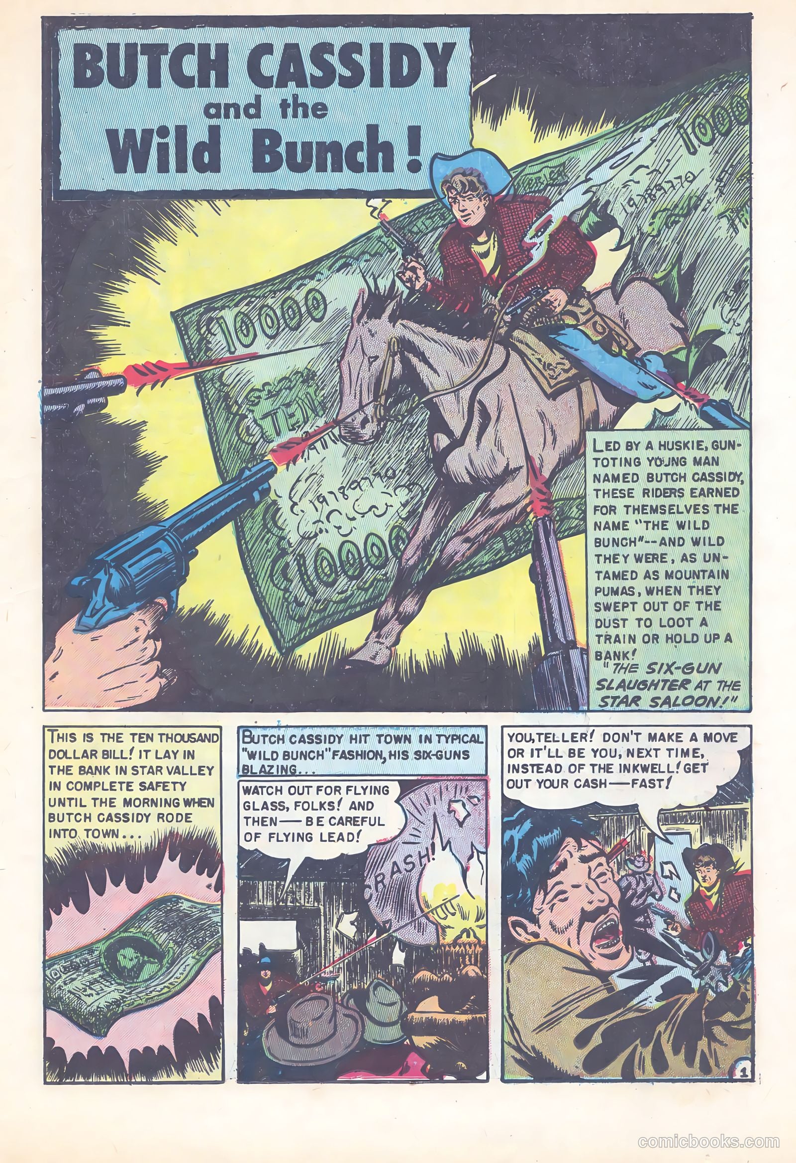 Western Bandits #1 (1952) — page 19 of 36