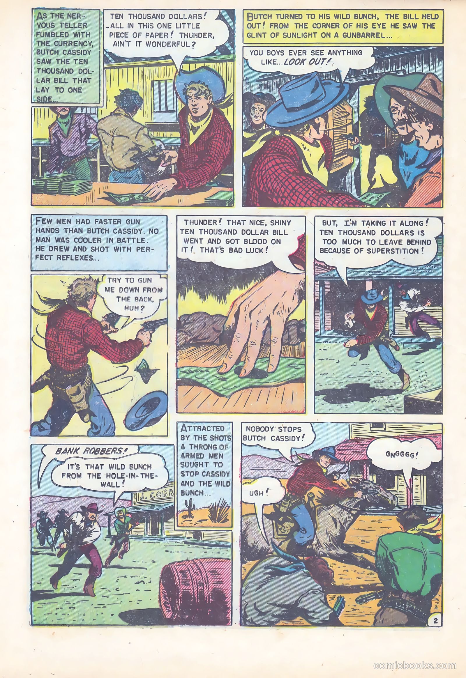 Western Bandits #1 (1952) — page 20 of 36