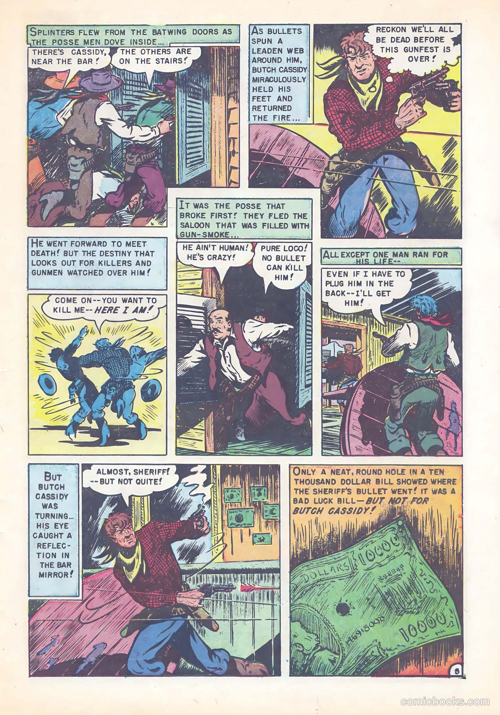 Western Bandits #1 (1952) — page 23 of 36