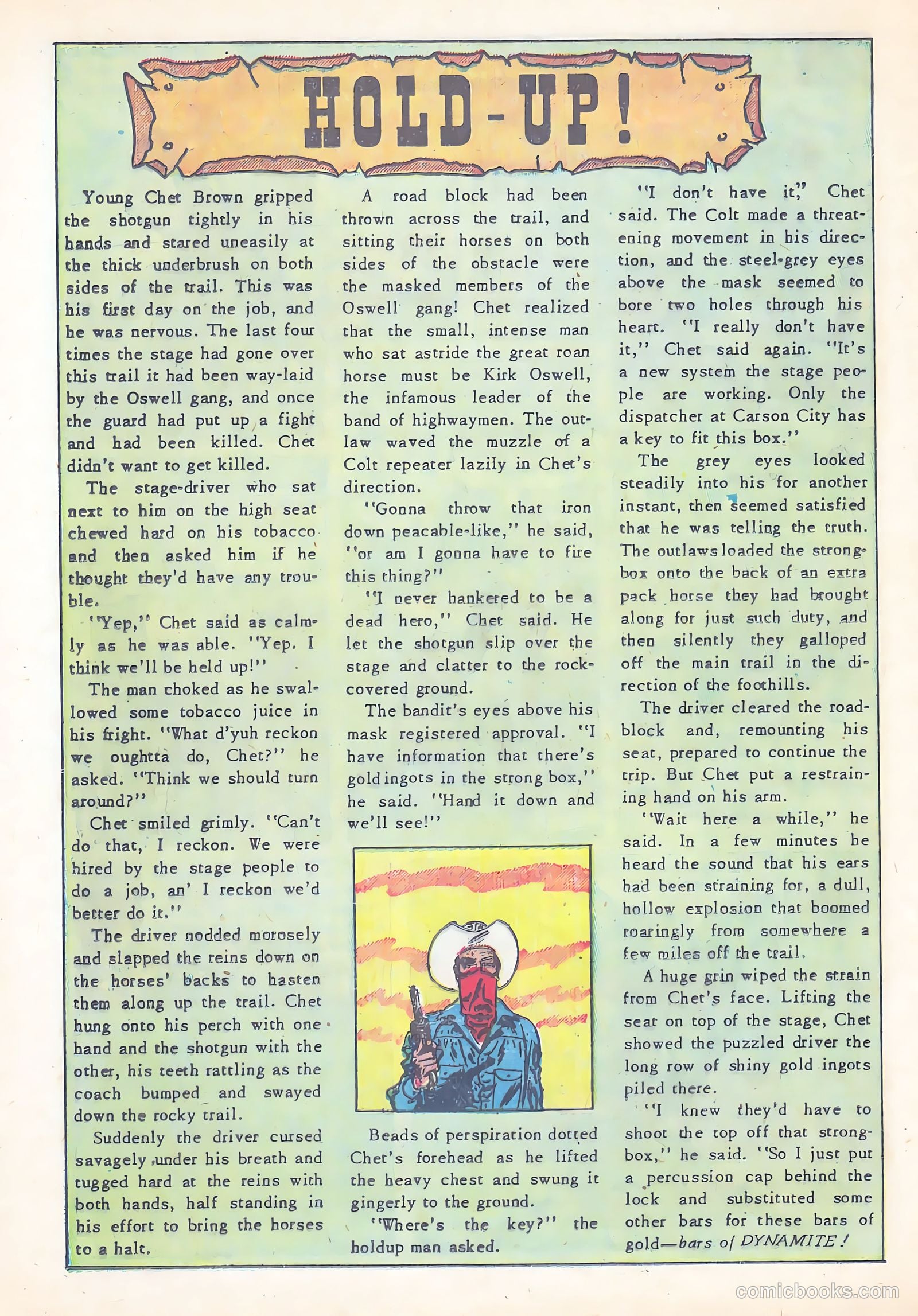 Western Bandits #1 (1952) — page 24 of 36