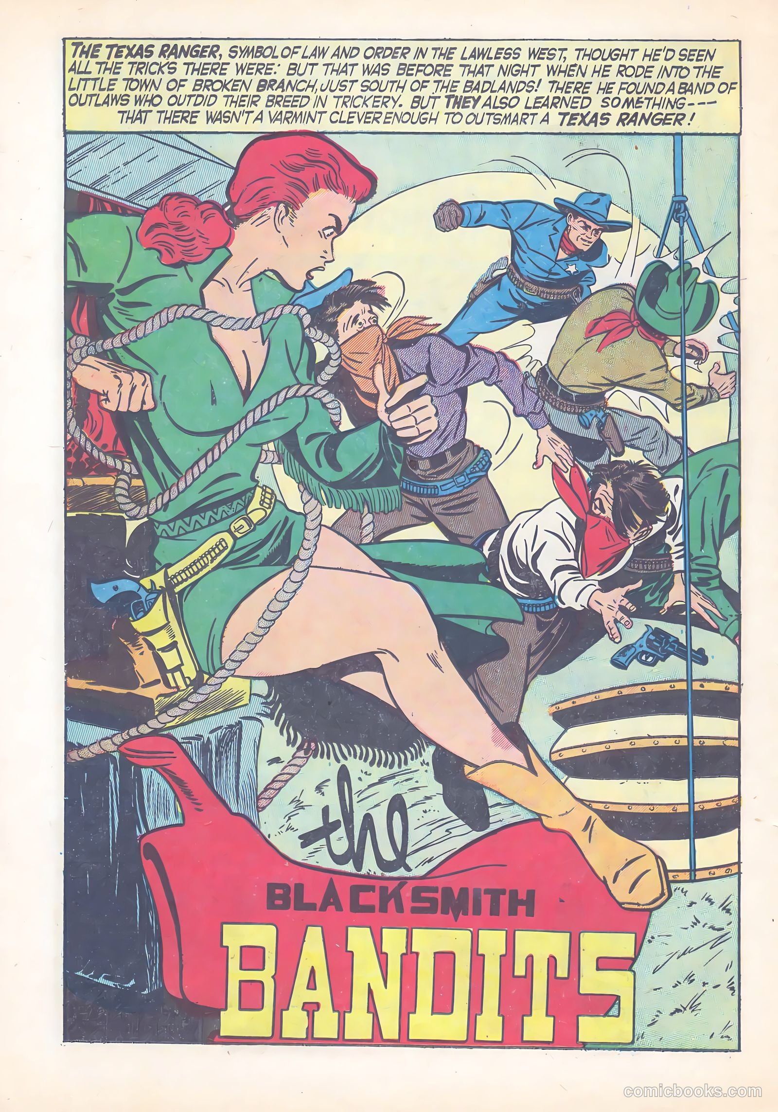 Western Bandits #1 (1952) — page 26 of 36