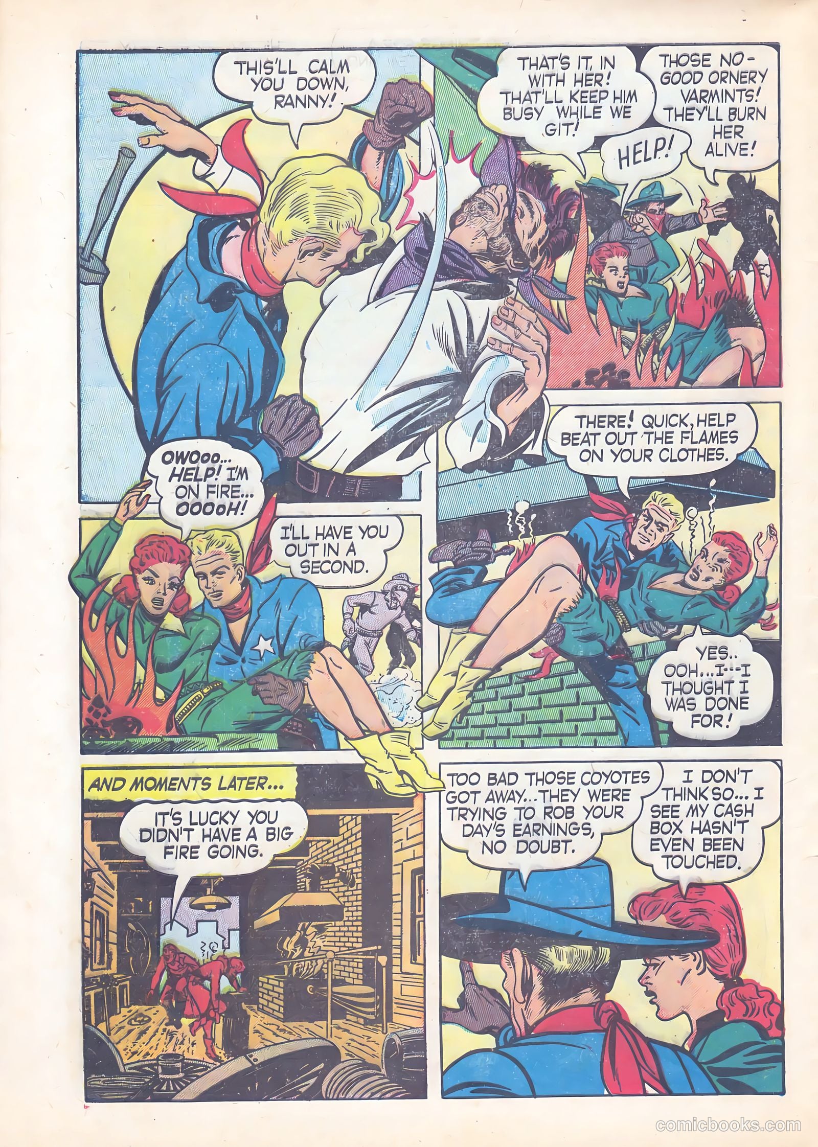 Western Bandits #1 (1952) — page 28 of 36